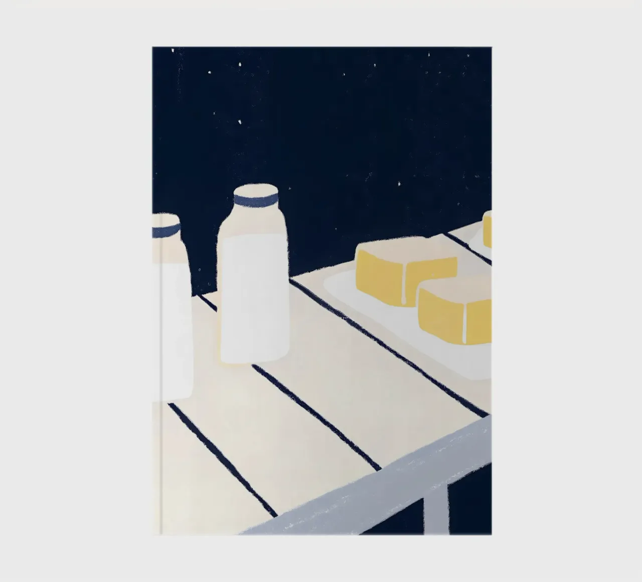 White Milk notebook by PERSONAL TOUCH