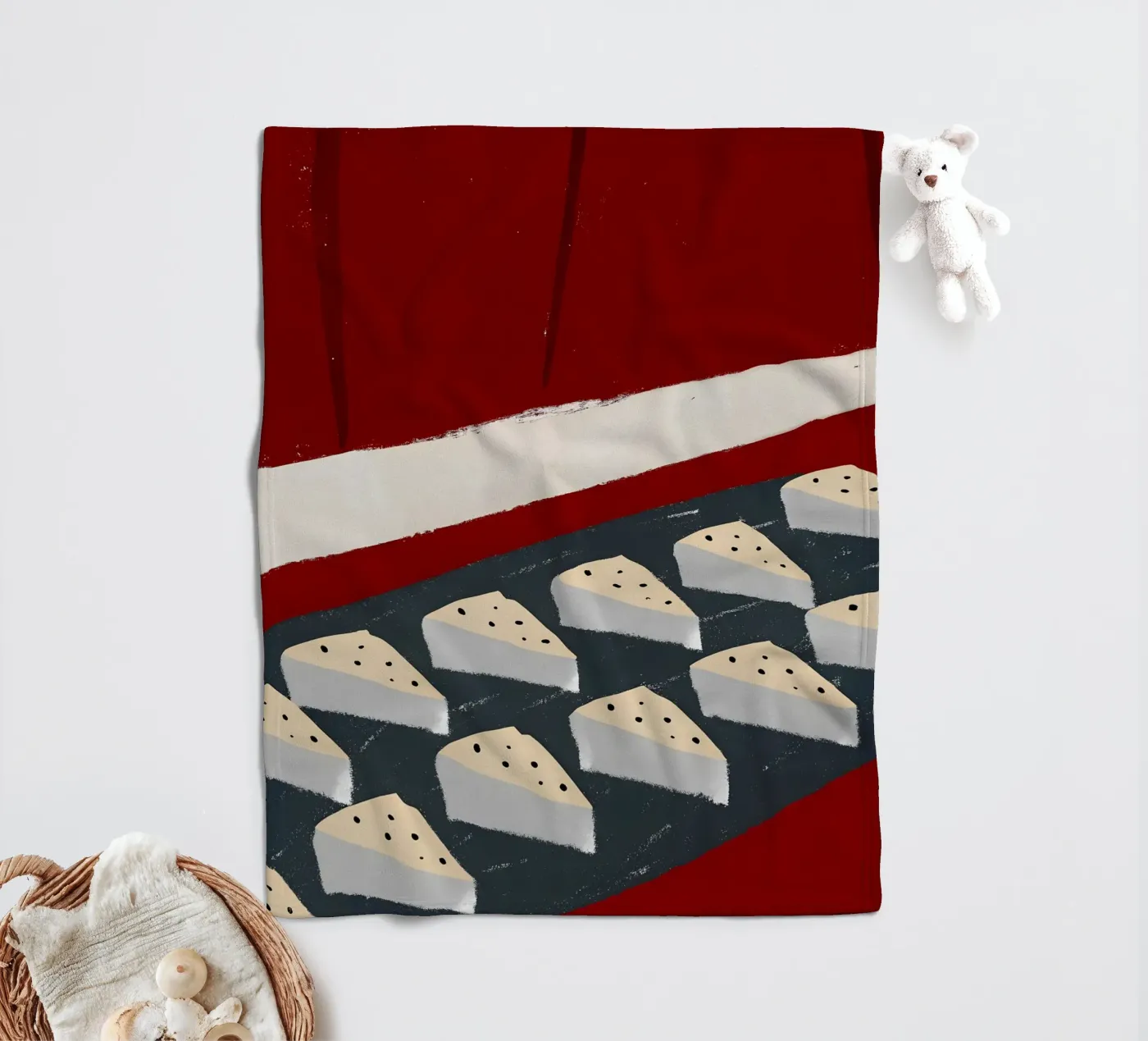 Formaggio coperta in pile da PERSONAL TOUCH