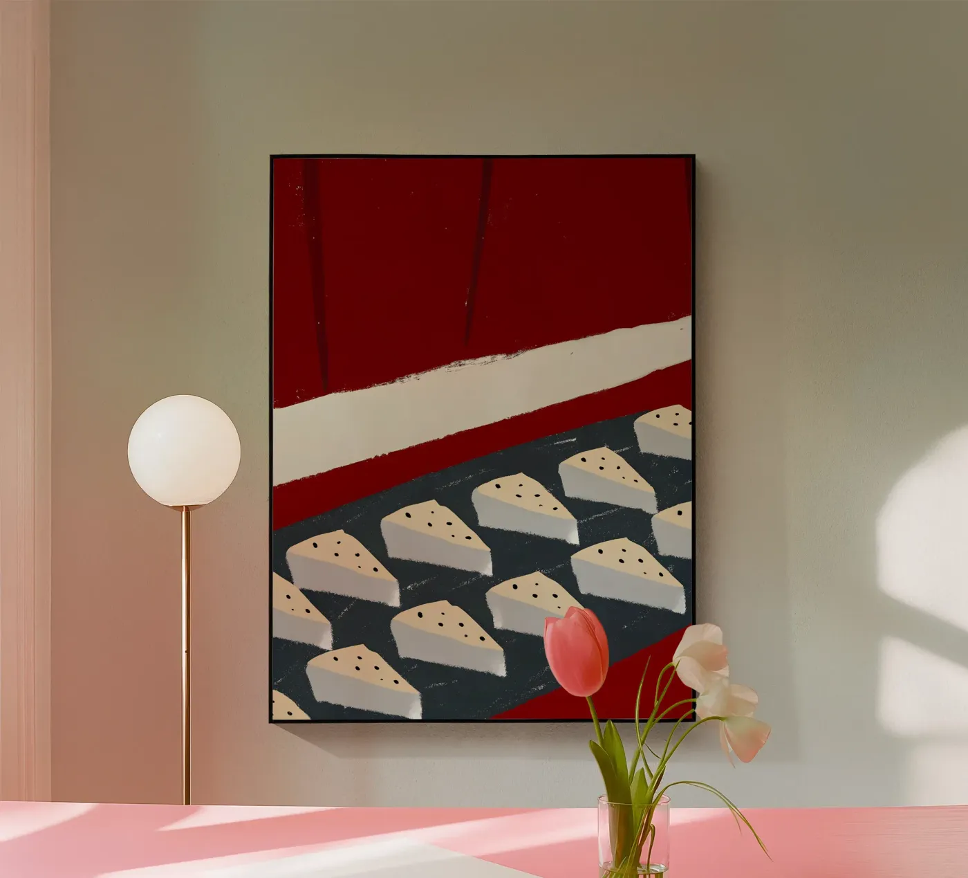 Kaas acryl van PERSONAL TOUCH