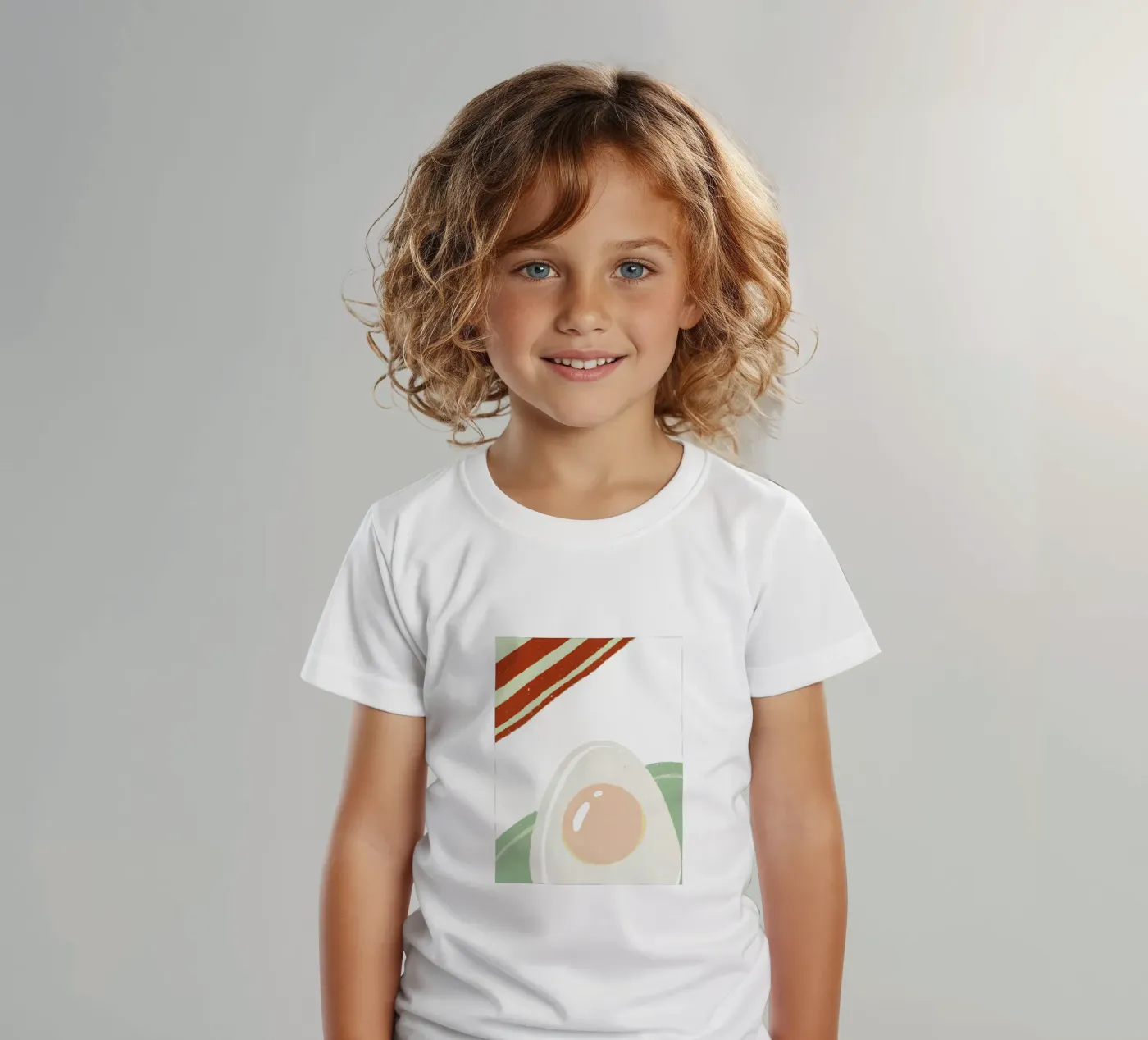 Uovo t-shirt bambini da PERSONAL TOUCH