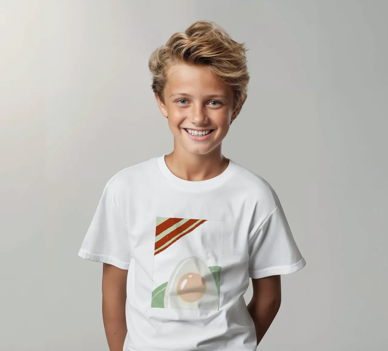 Uovo t-shirt bambini da PERSONAL TOUCH