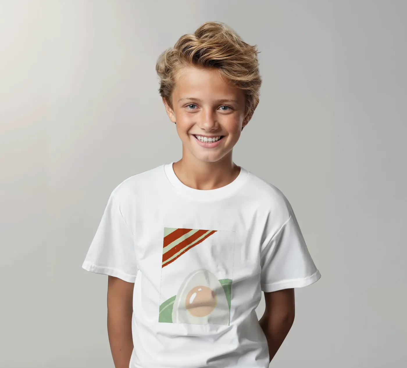Uovo t-shirt bambini da PERSONAL TOUCH