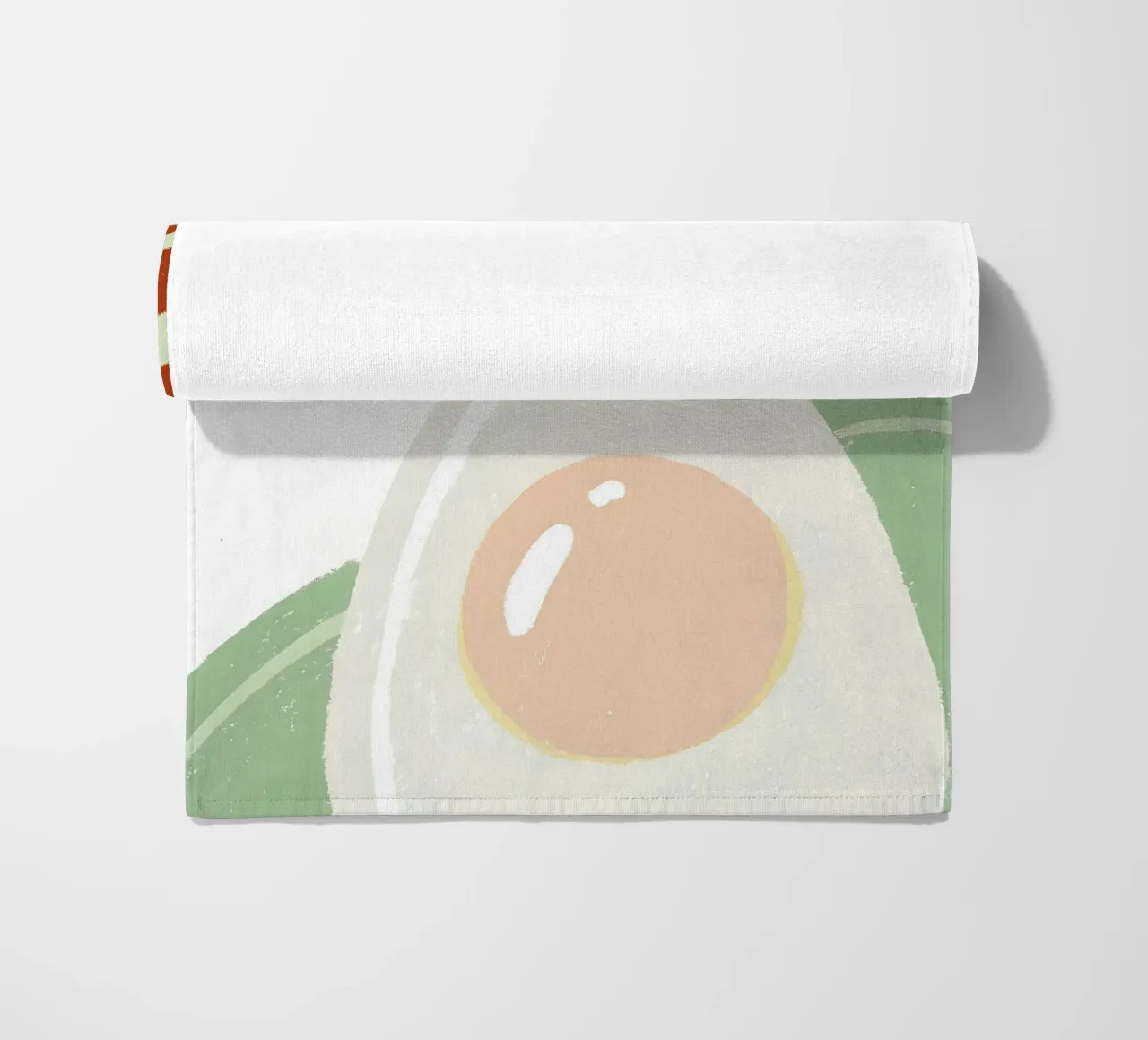 Egg beach towel by PERSONAL TOUCH