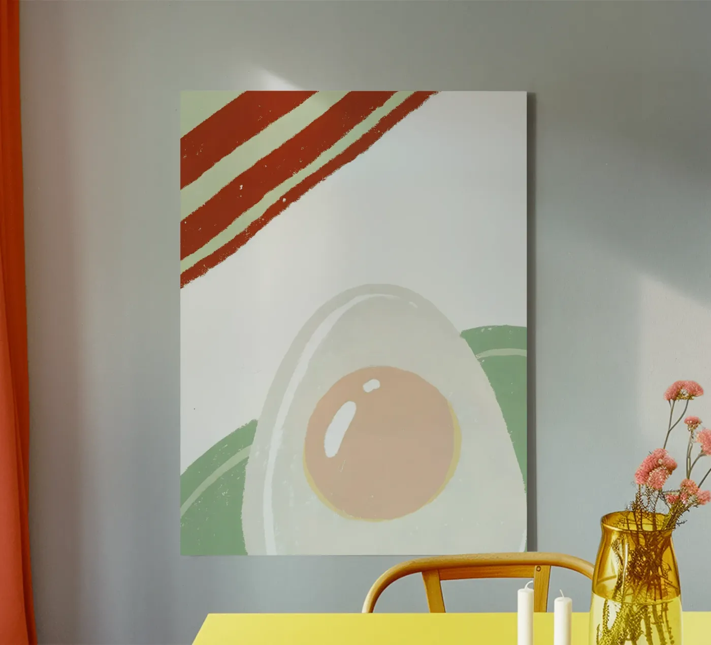 Egg Leinwand von PERSONAL TOUCH