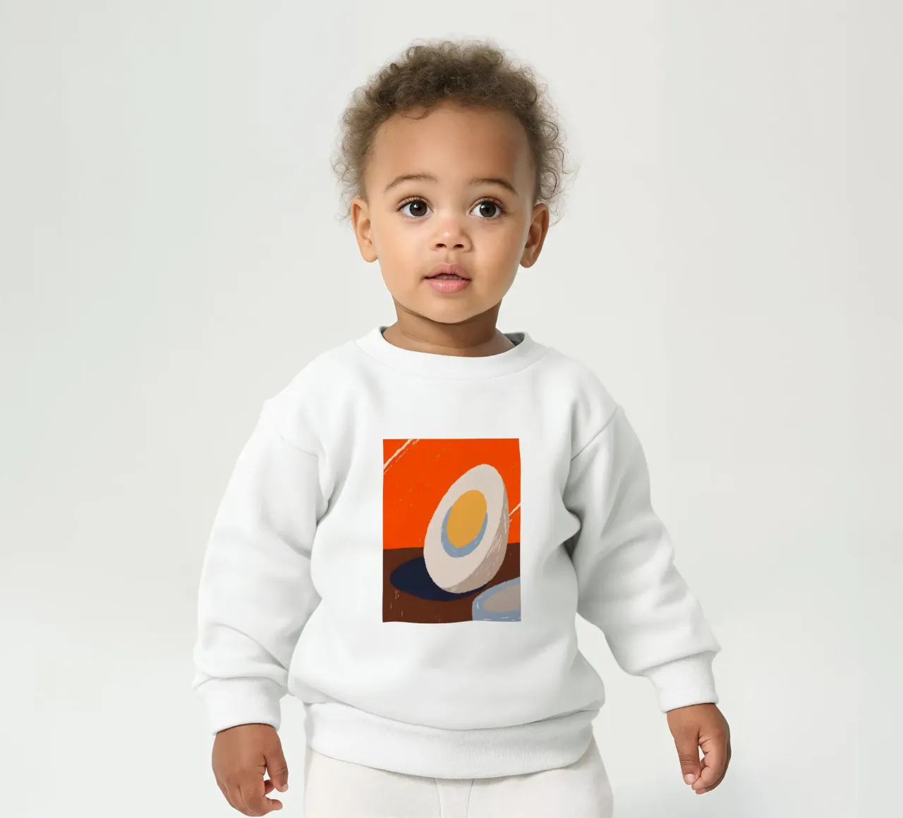 Egg baby sweatshirt by PERSONAL TOUCH