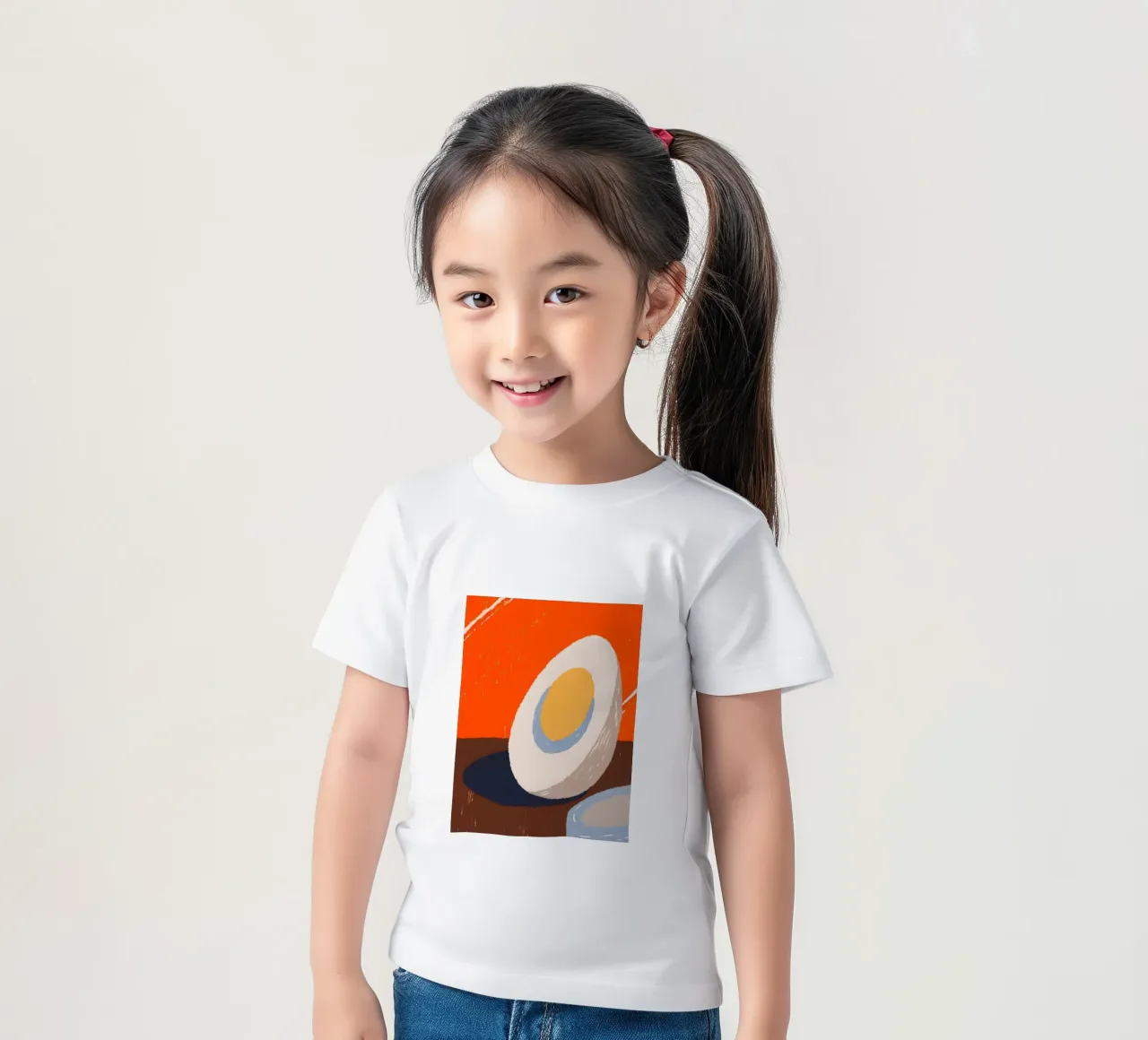 Uovo t-shirt bambini da PERSONAL TOUCH