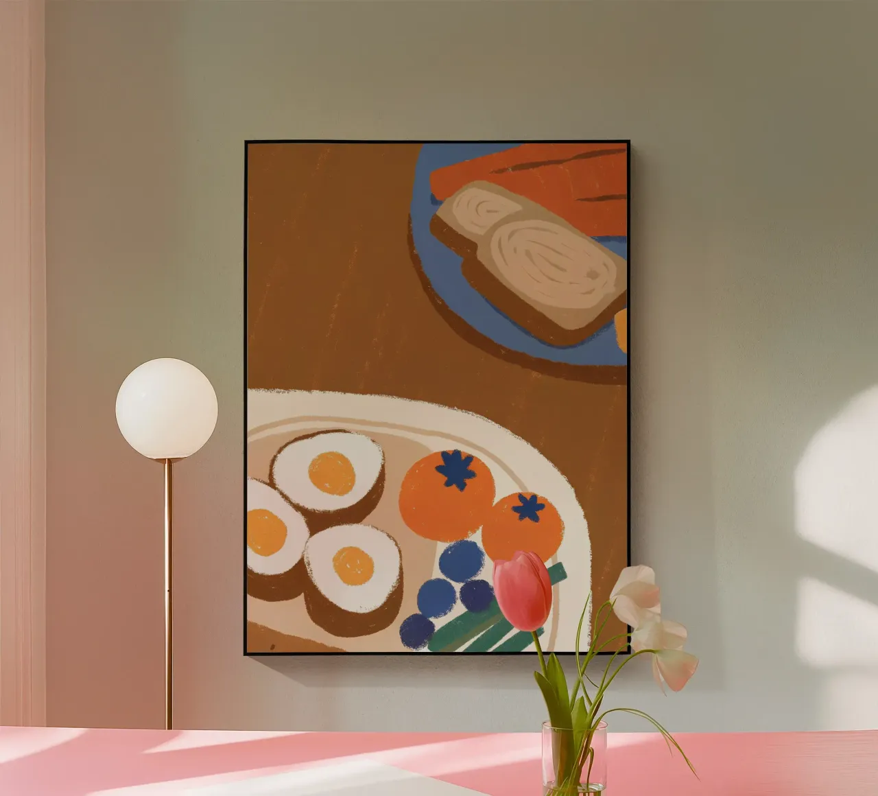 Frühstück Acryl-Glas von PERSONAL TOUCH