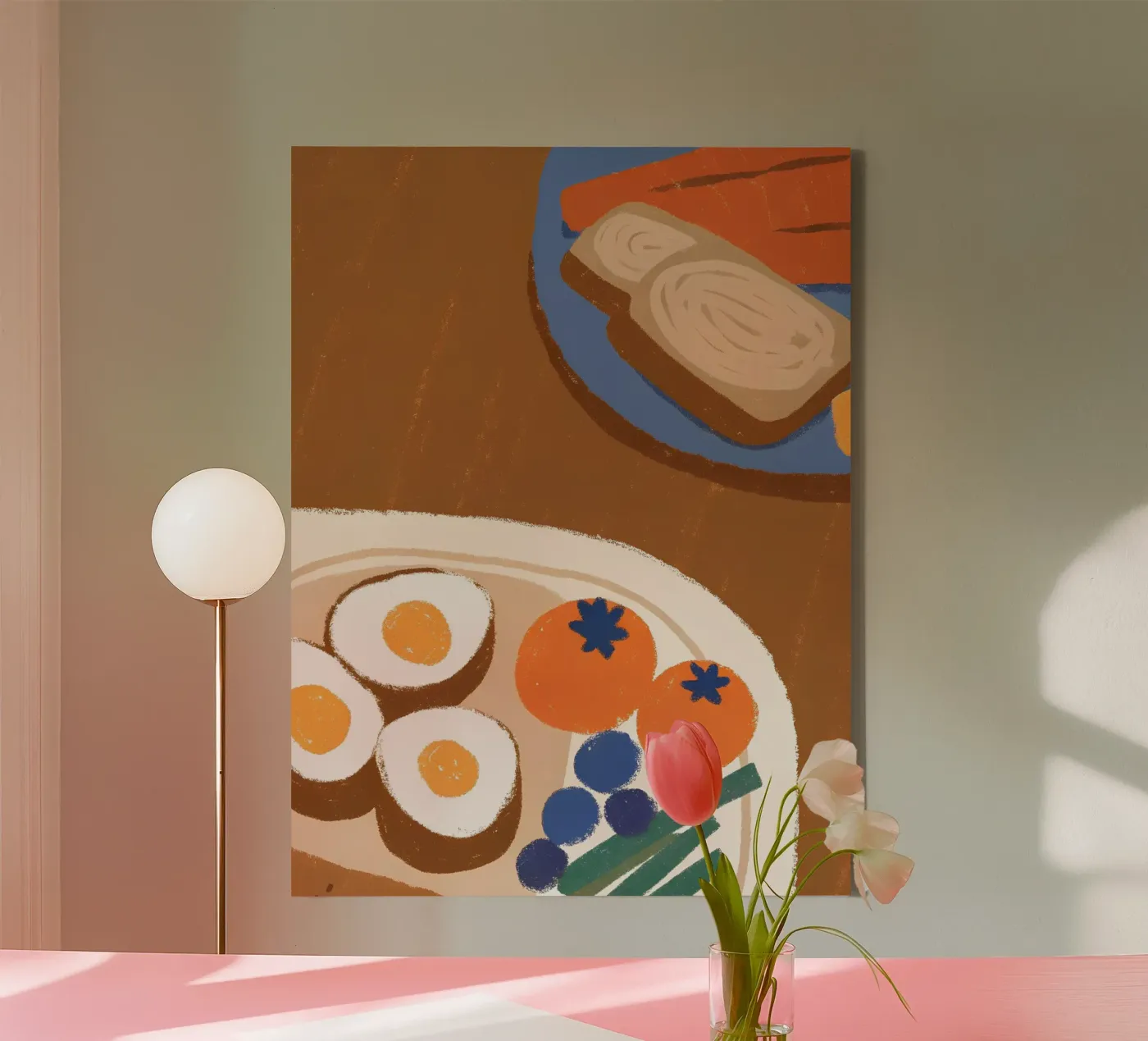 Breakfast canvas by PERSONAL TOUCH