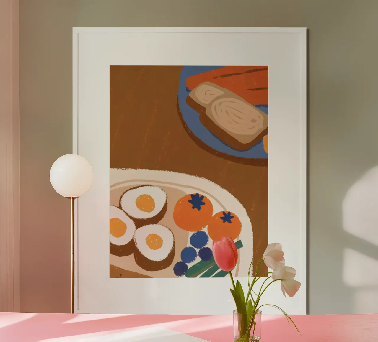 Breakfast poster by PERSONAL TOUCH