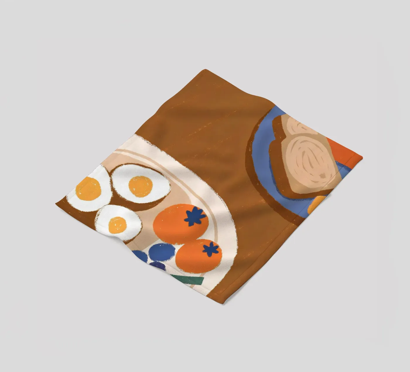 Breakfast fleece blanket by PERSONAL TOUCH
