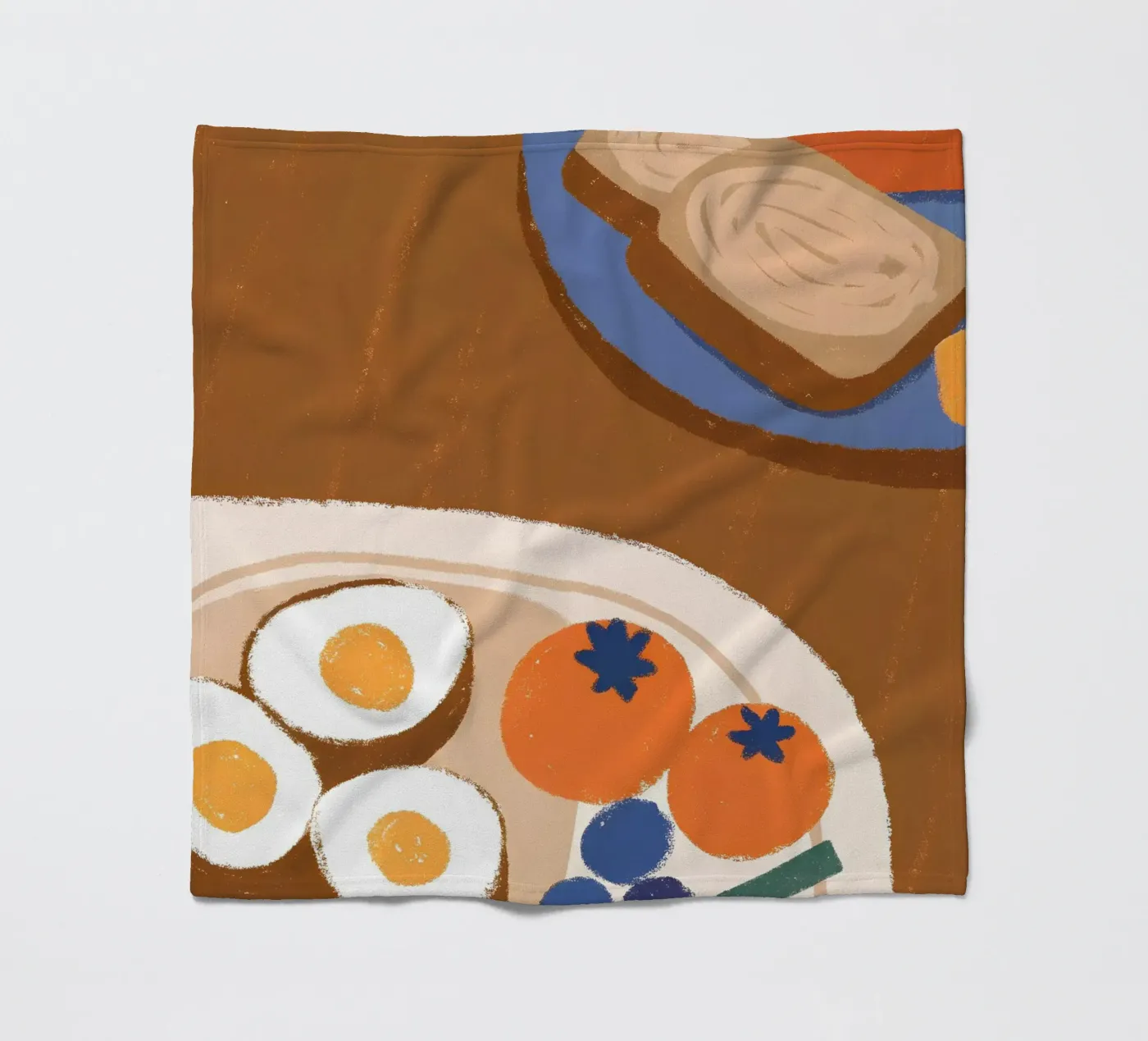 Breakfast fleece blanket by PERSONAL TOUCH