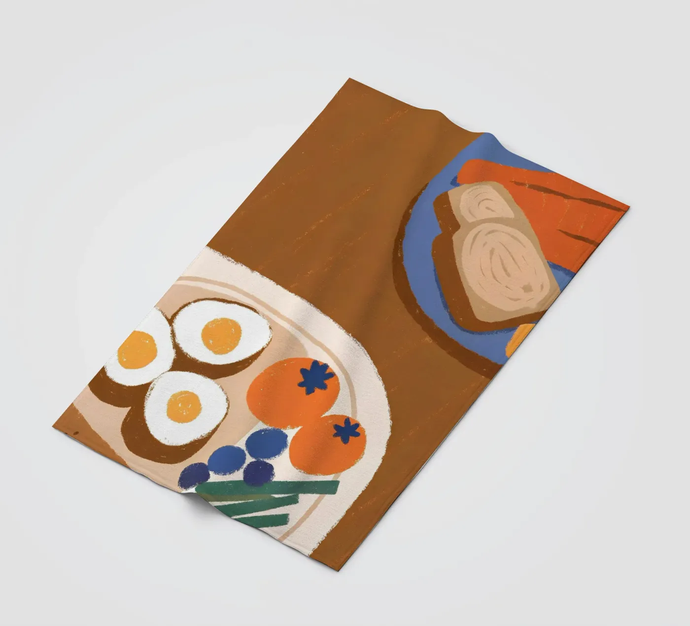 Breakfast fleece blanket by PERSONAL TOUCH