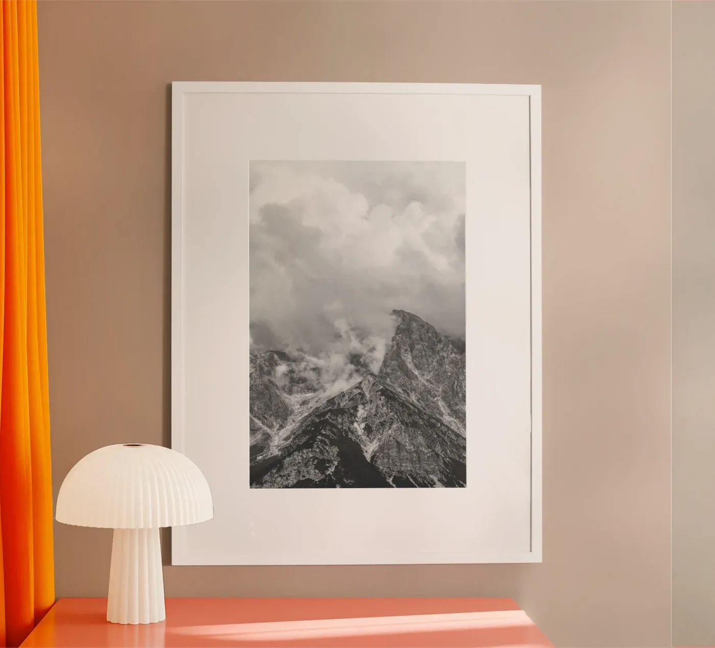 Clouds Forming 1 poster by Nur Mut