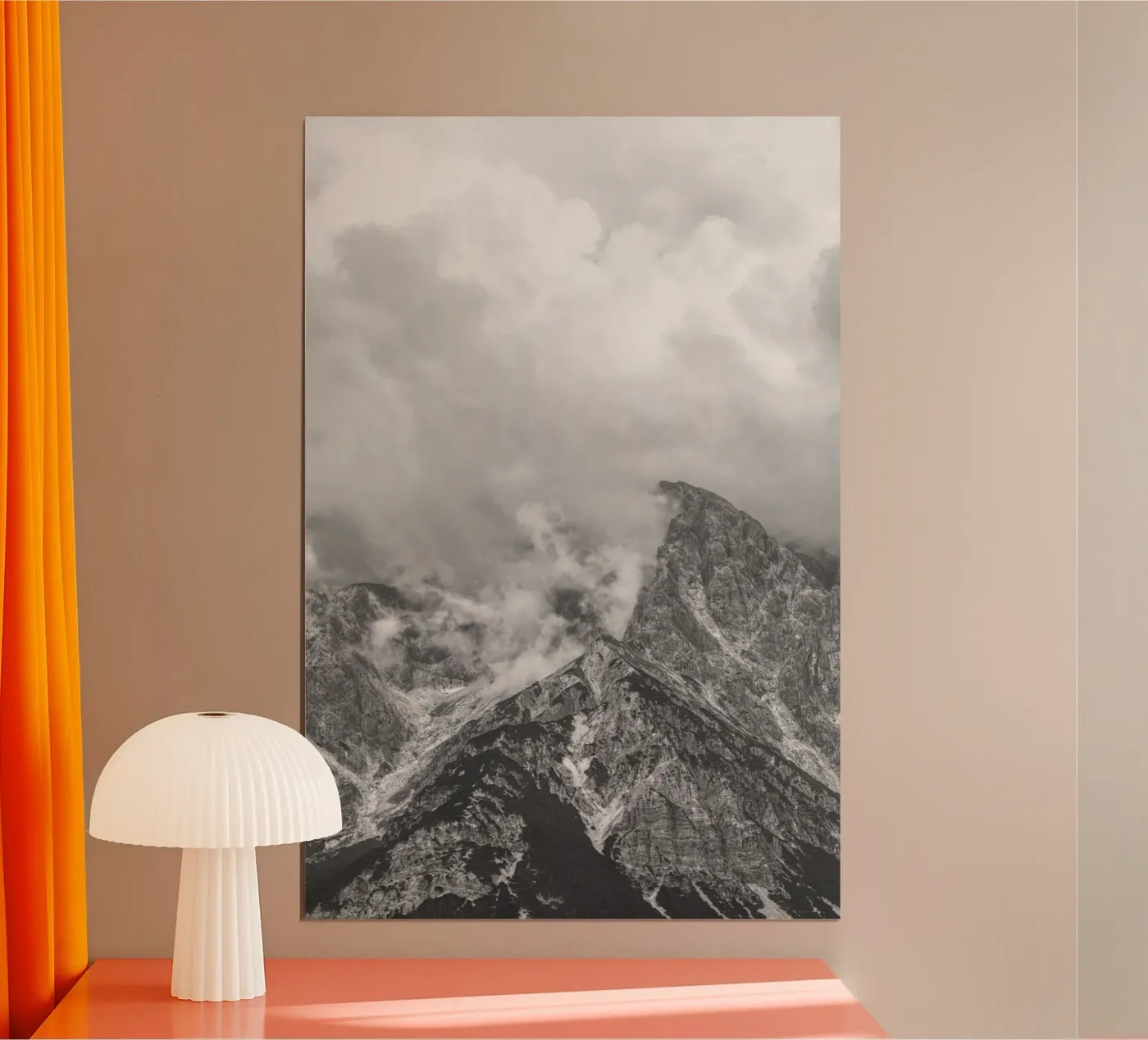 Clouds Forming 1 poster by Nur Mut