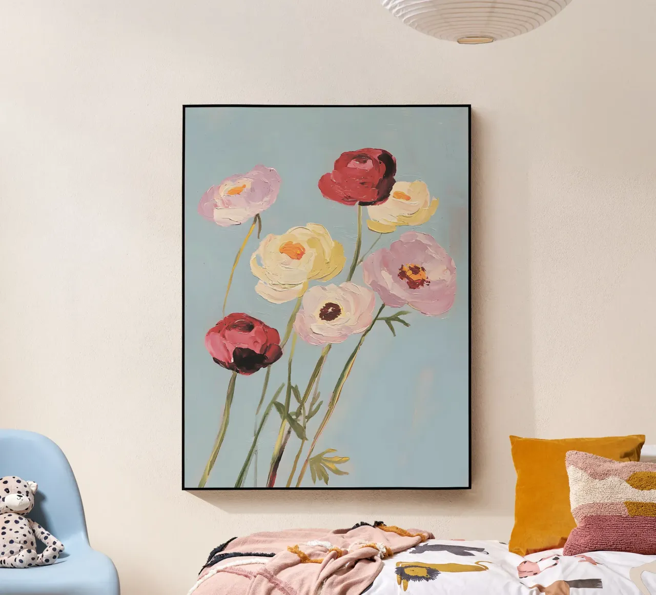 Painted Flowers plexiglass da Gypsy Galleria