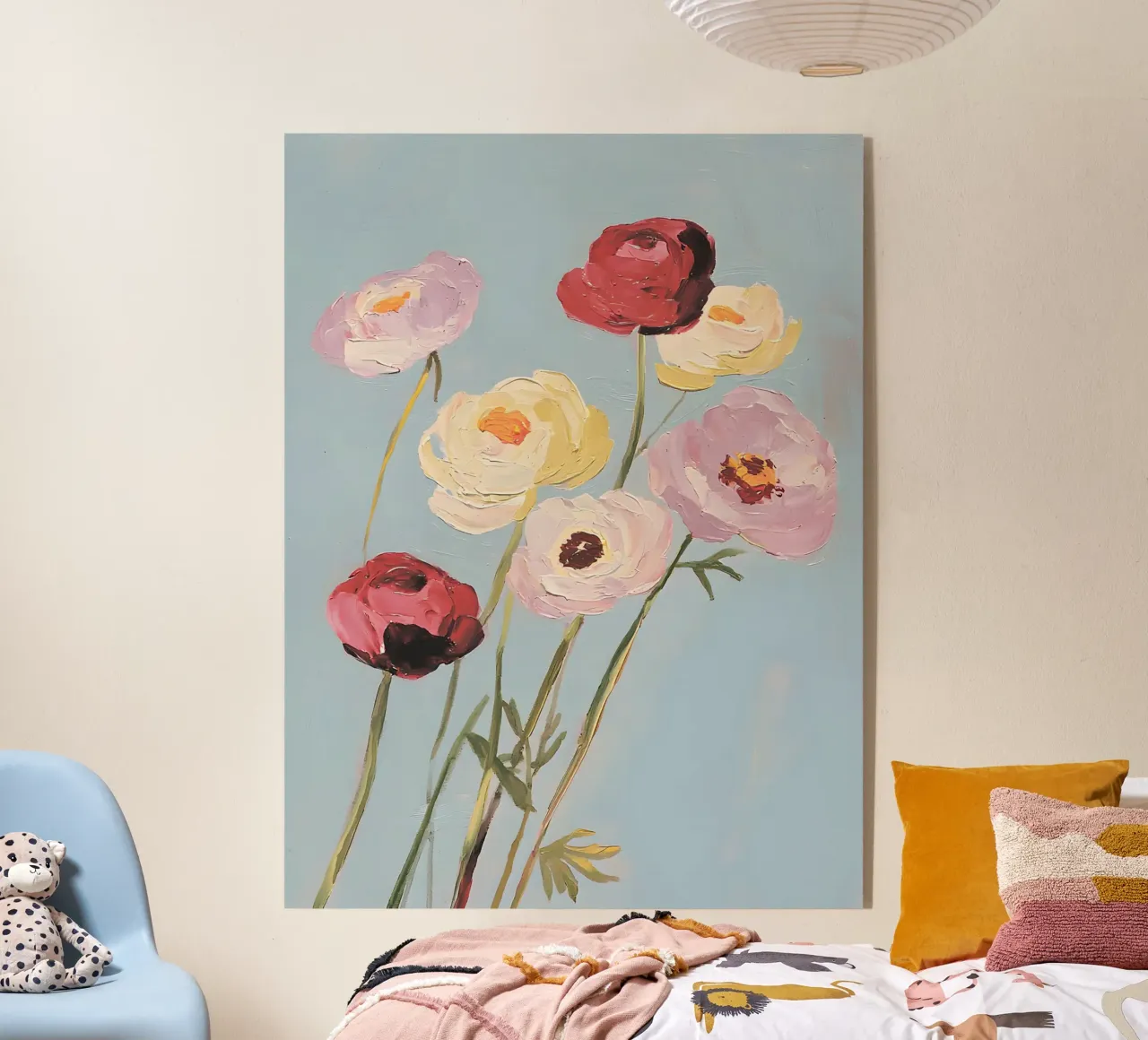 Painted Flowers plexiglass da Gypsy Galleria