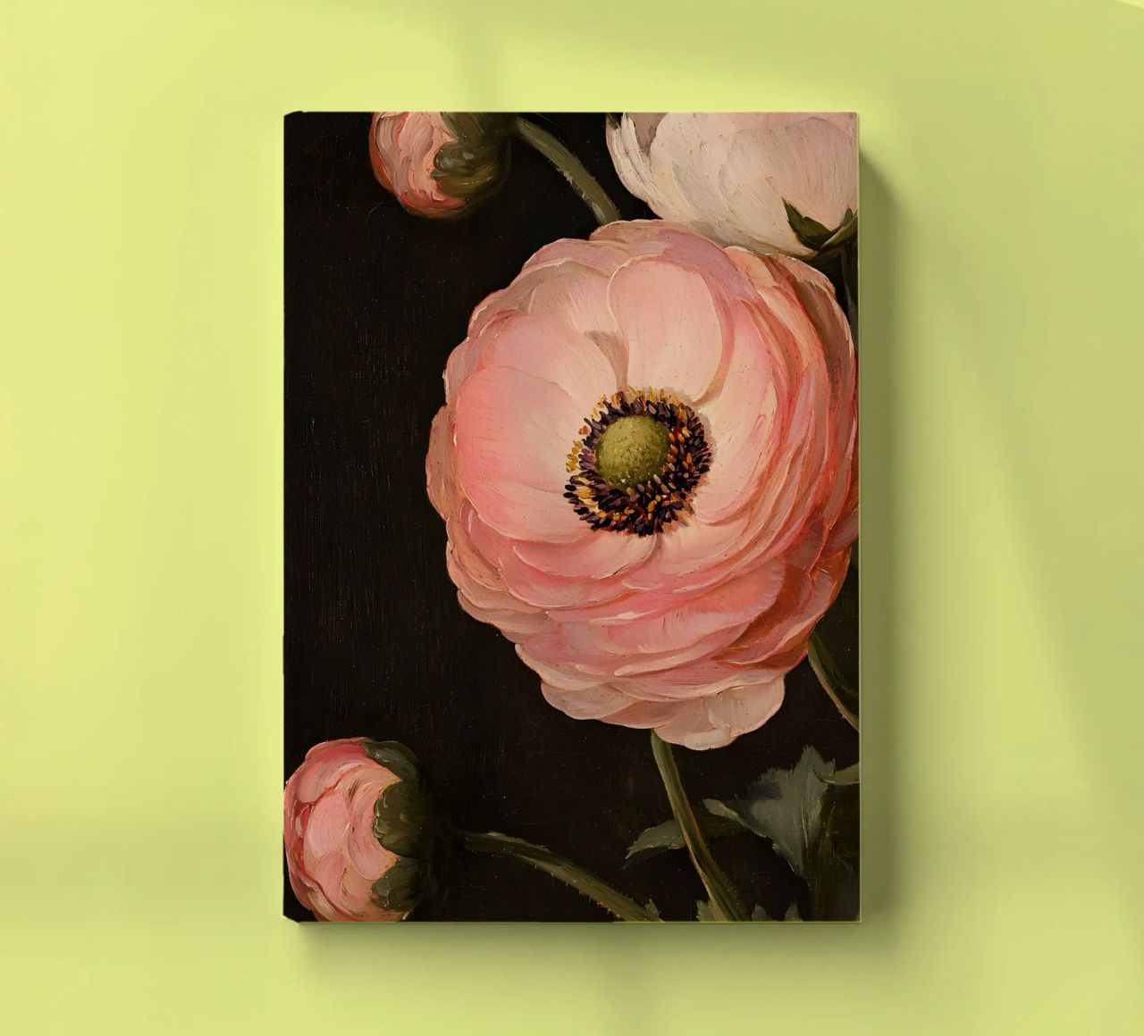 Peony Close Up Notizbuch von Gypsy Galleria