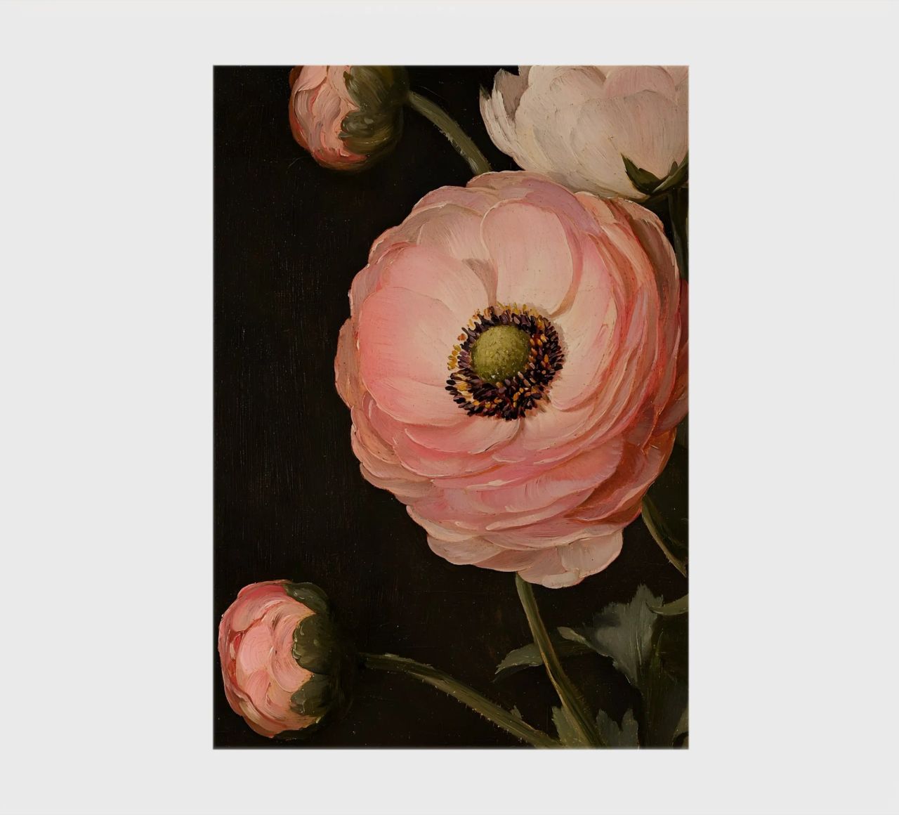Peony Close Up Notizbuch von Gypsy Galleria