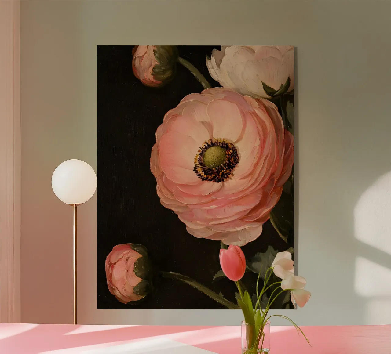 Peony Close Up plexiglass da Gypsy Galleria