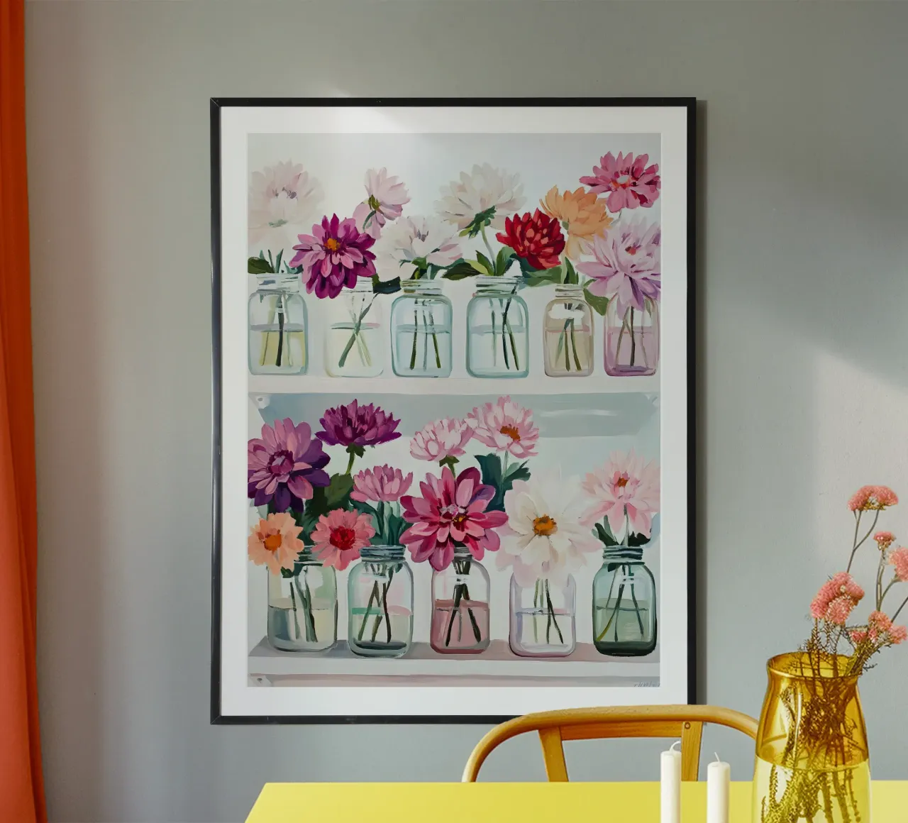 Floral Vases carta hahnemühle da Gypsy Galleria