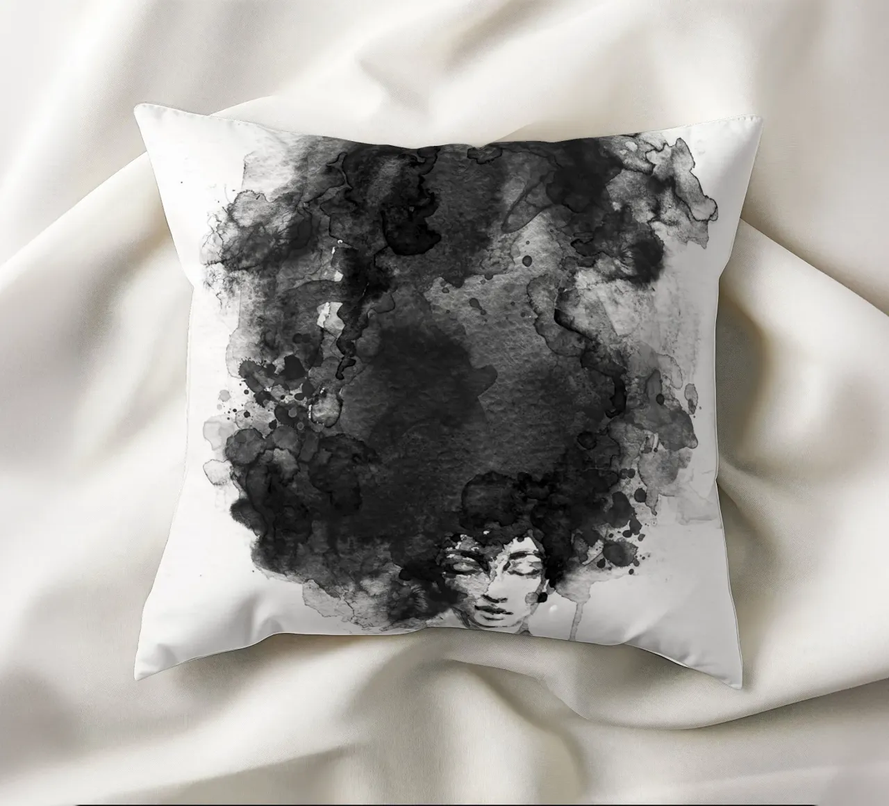 Head in the Clouds cuscino da Graphite