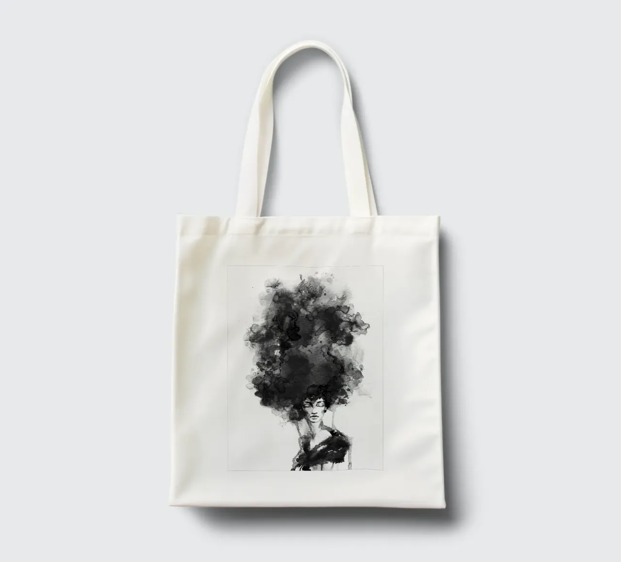Head in the Clouds borsa in juta da Graphite