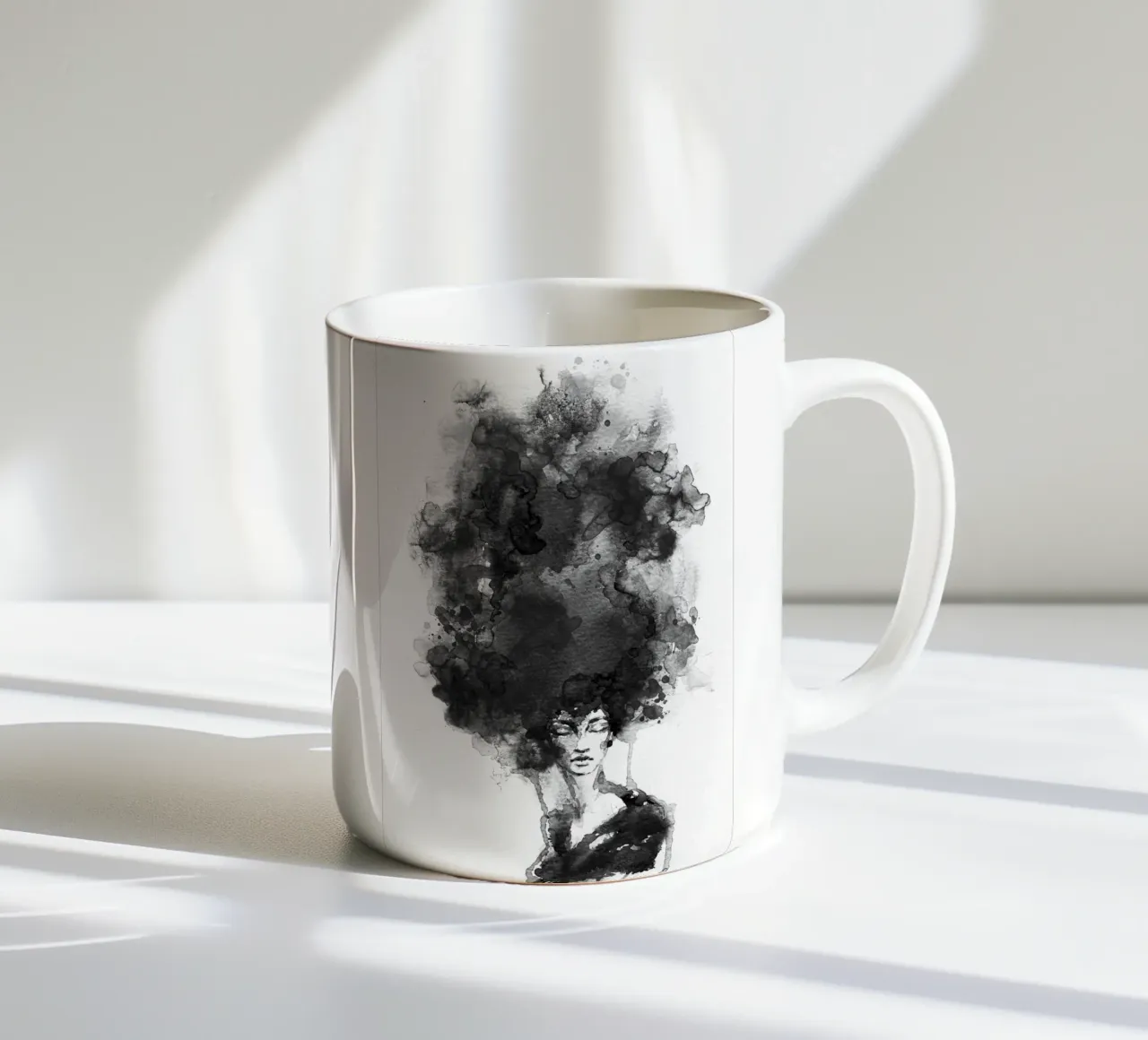 Head in the Clouds tazza in ceramica da Graphite