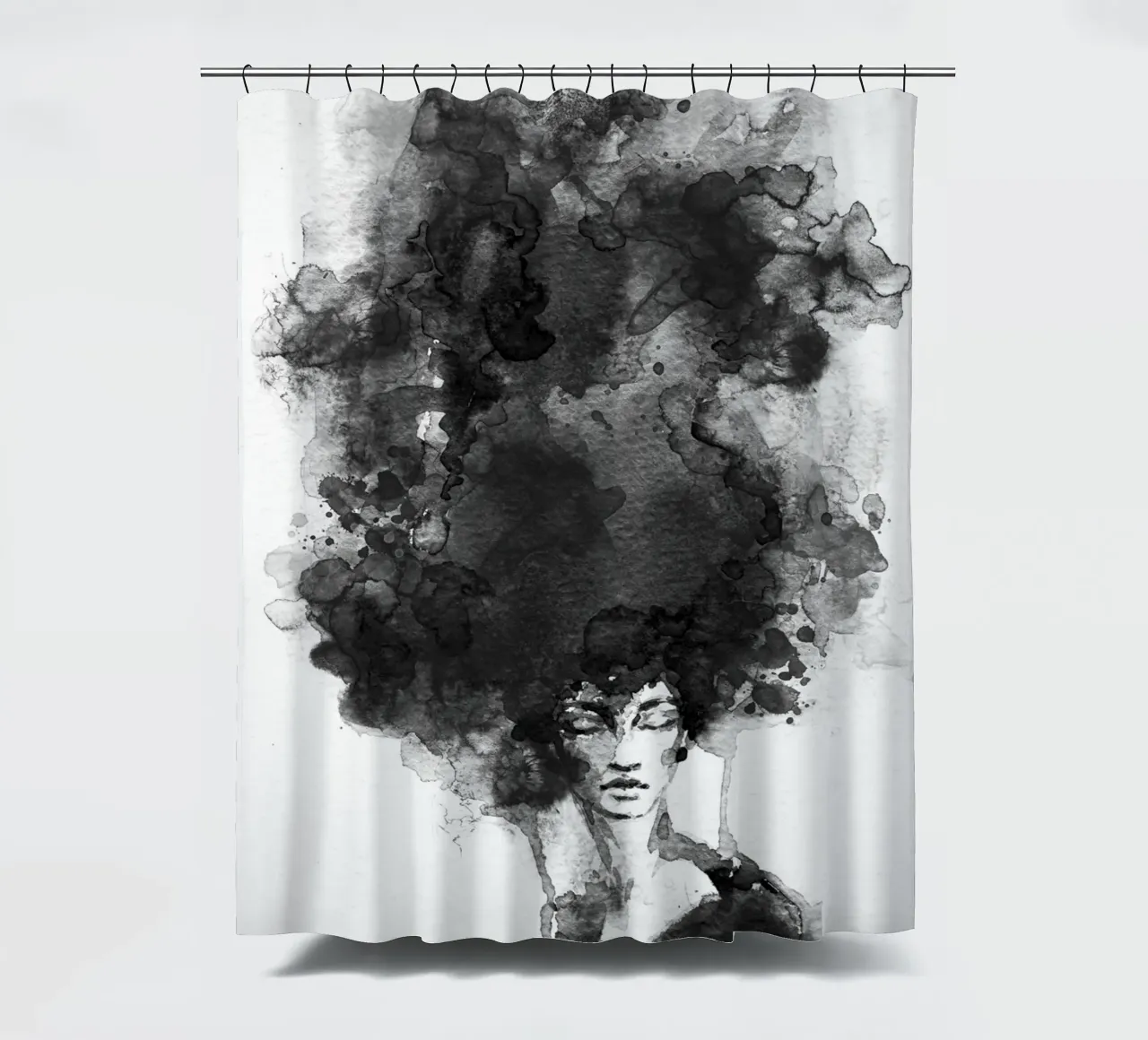 Head in the Clouds tenda da doccia da Graphite
