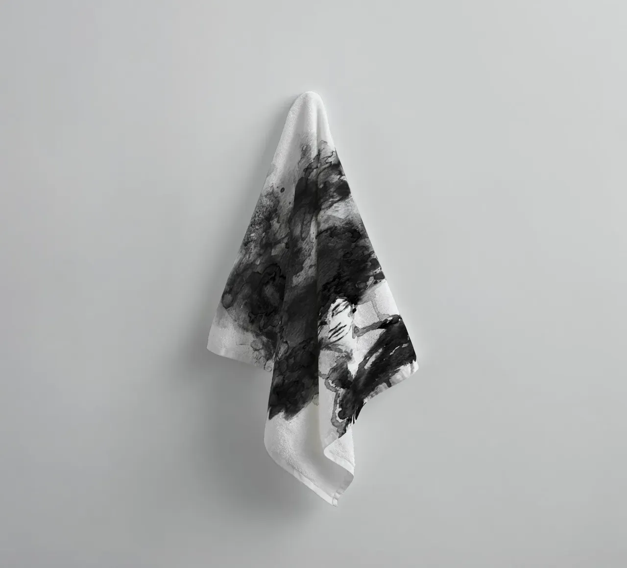 Head in the Clouds asciugamano da bagno da Graphite