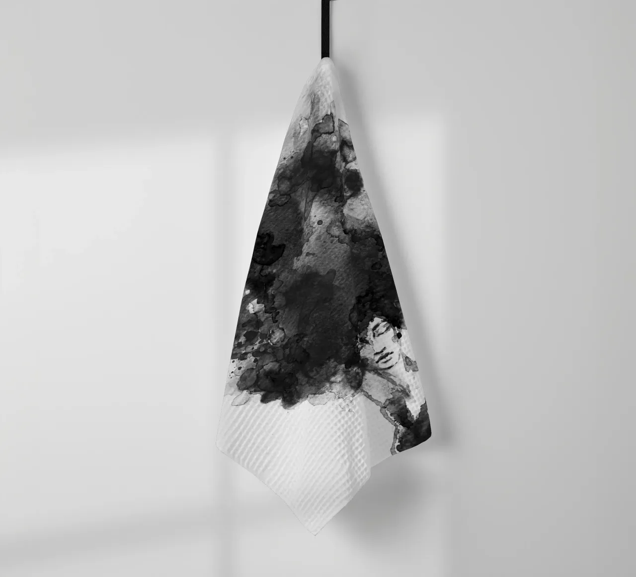 Head in the Clouds tea towel by Graphite