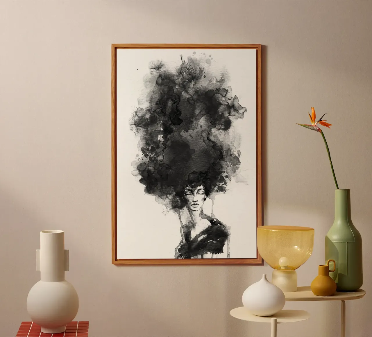 Head in the Clouds alluminio dibond da Graphite