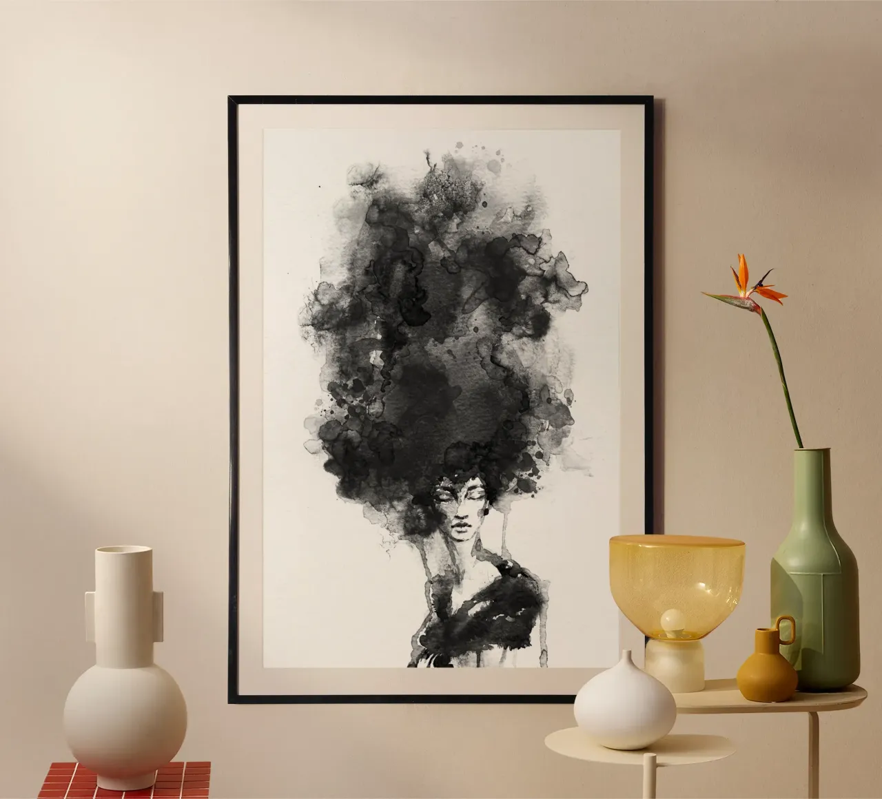 Head in the Clouds carta hahnemühle da Graphite