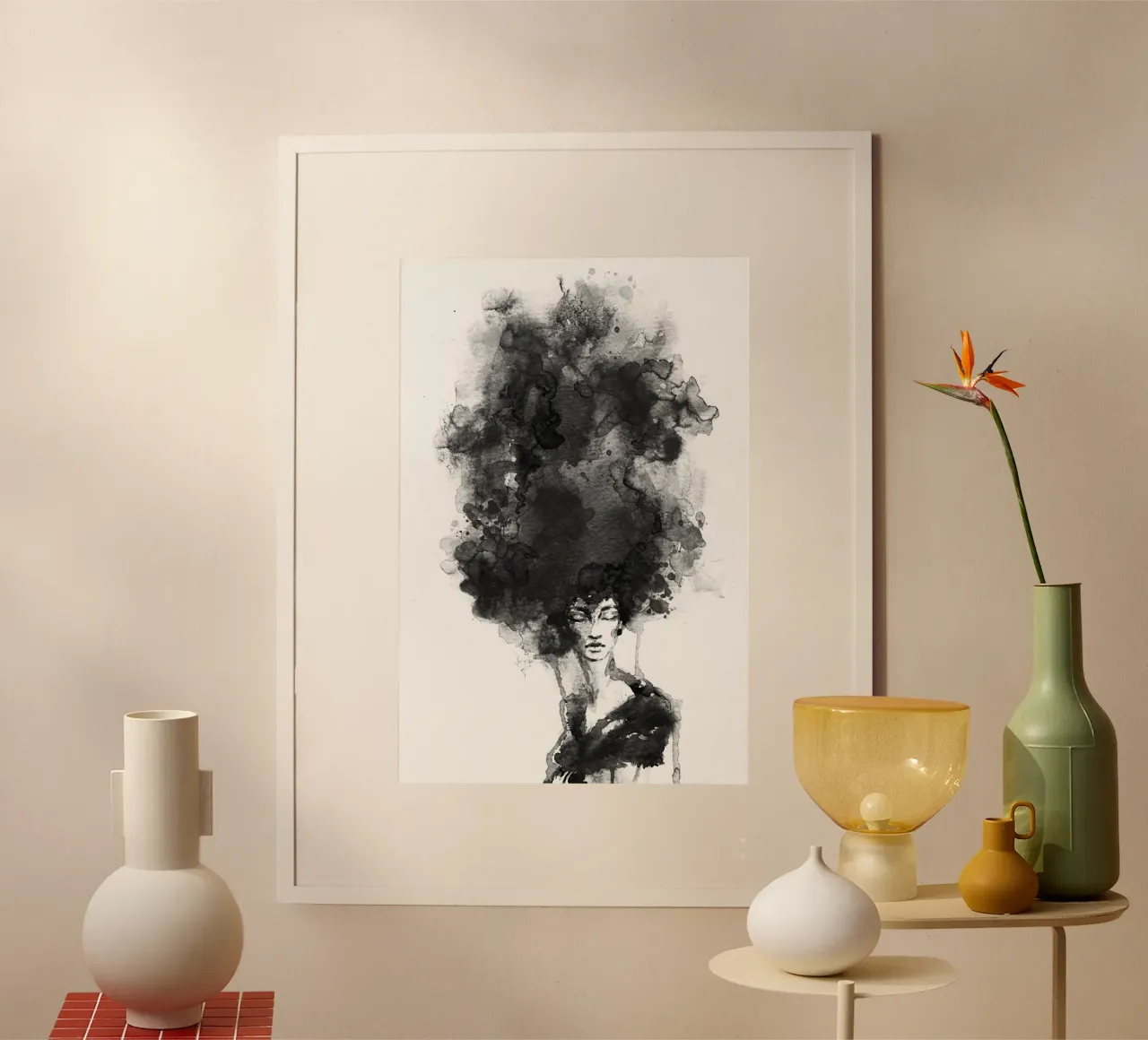 Head in the Clouds carta hahnemühle da Graphite