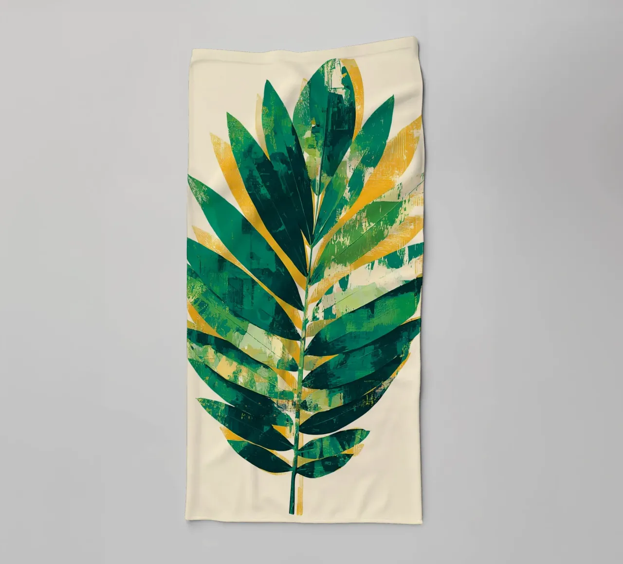 Palm Tropical B towel by Mateo