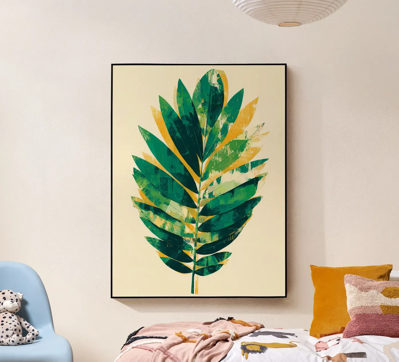 Palm Tropical B plexiglass da Mateo