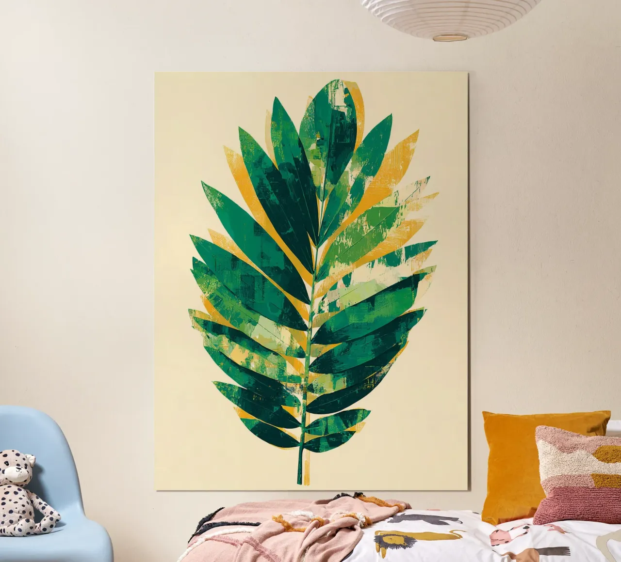Palm Tropical B carta hahnemühle da Mateo
