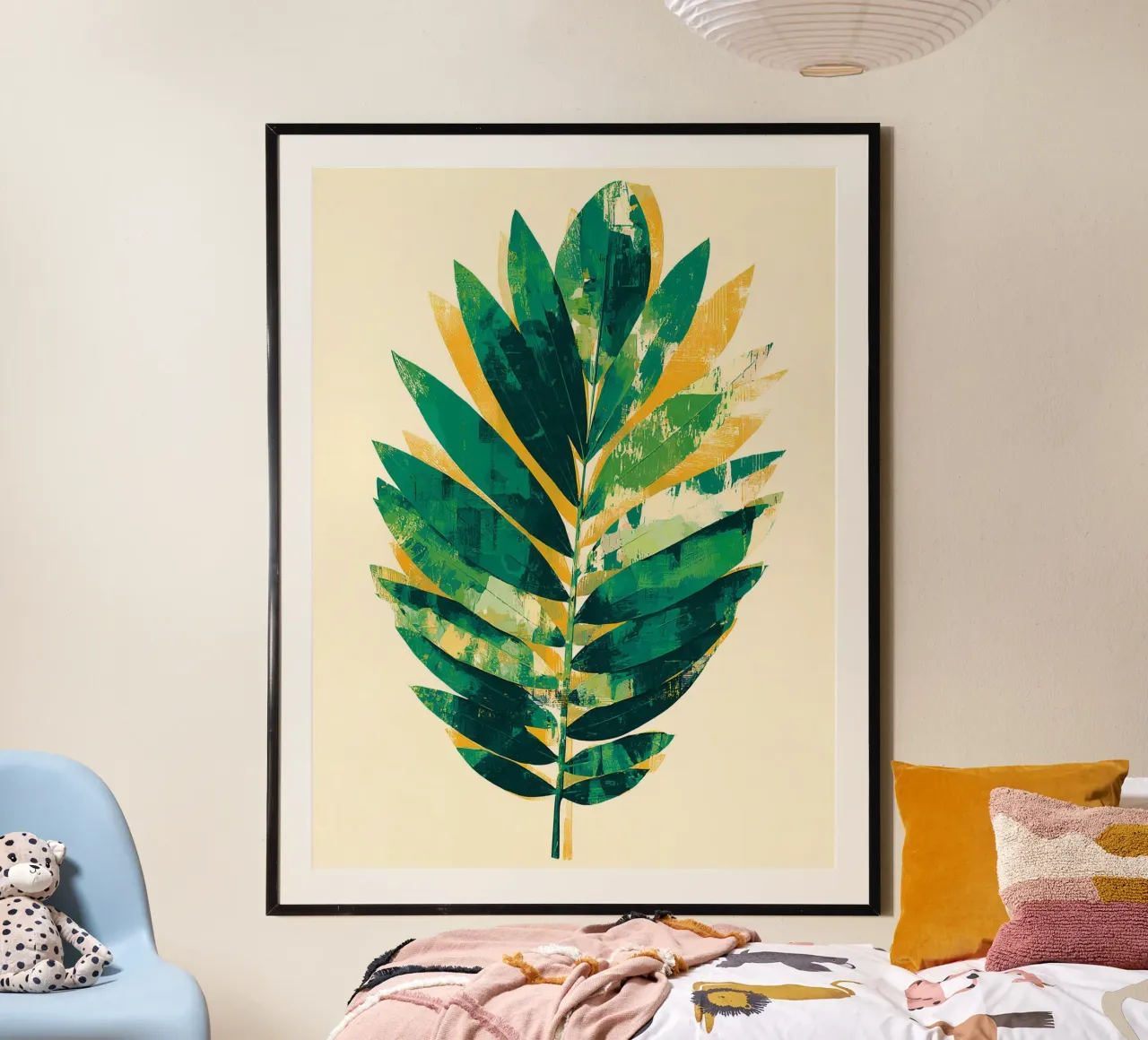 Palm Tropical B carta hahnemühle da Mateo