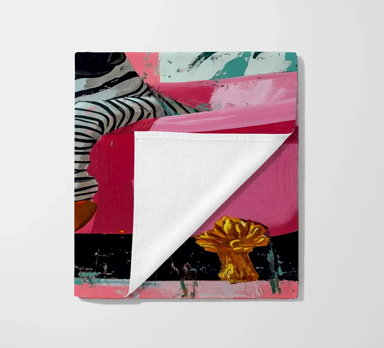 Zebra in bagno telo mare da Justyna Jaszke JBJart