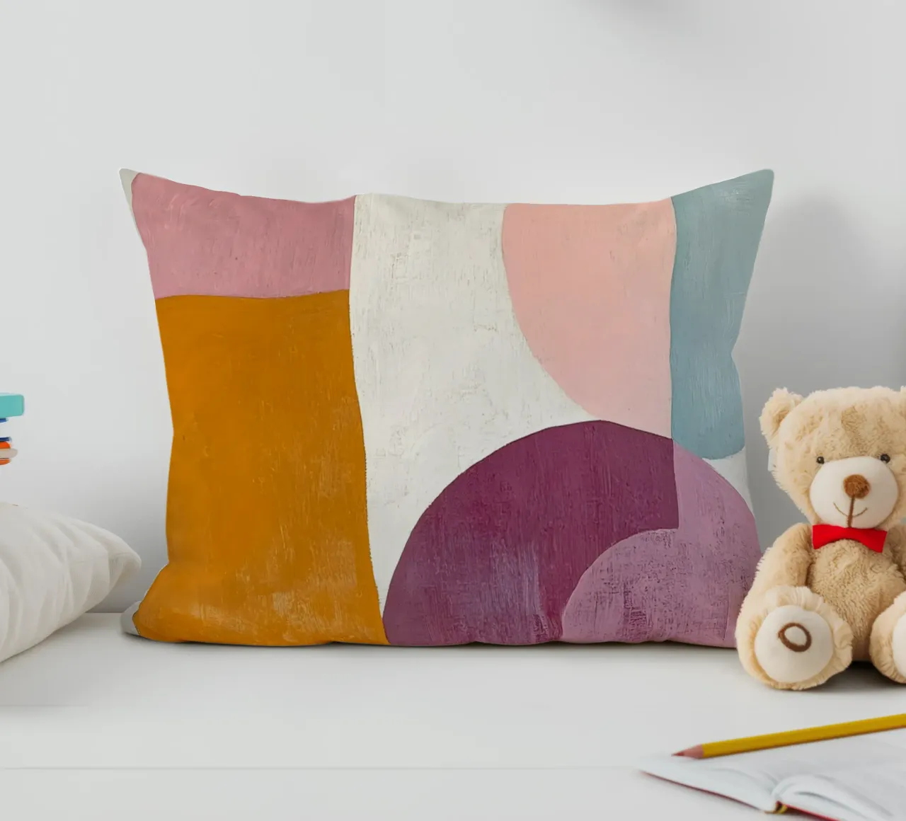 Pastel Abstract cuscino da Gypsy Galleria