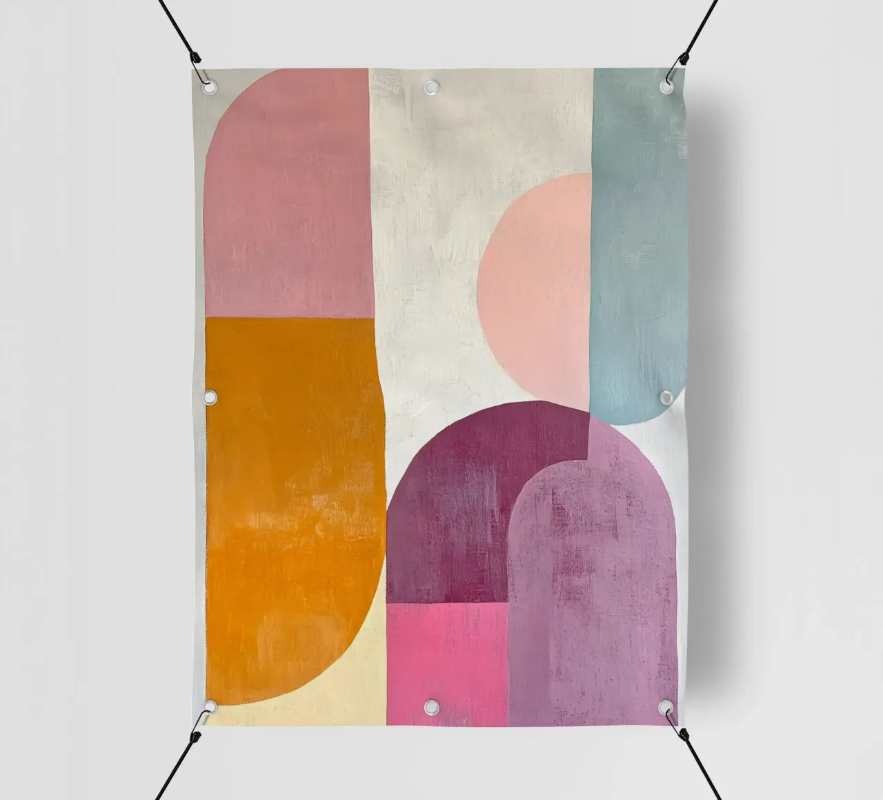 Pastel Abstract telo in pvc da Gypsy Galleria
