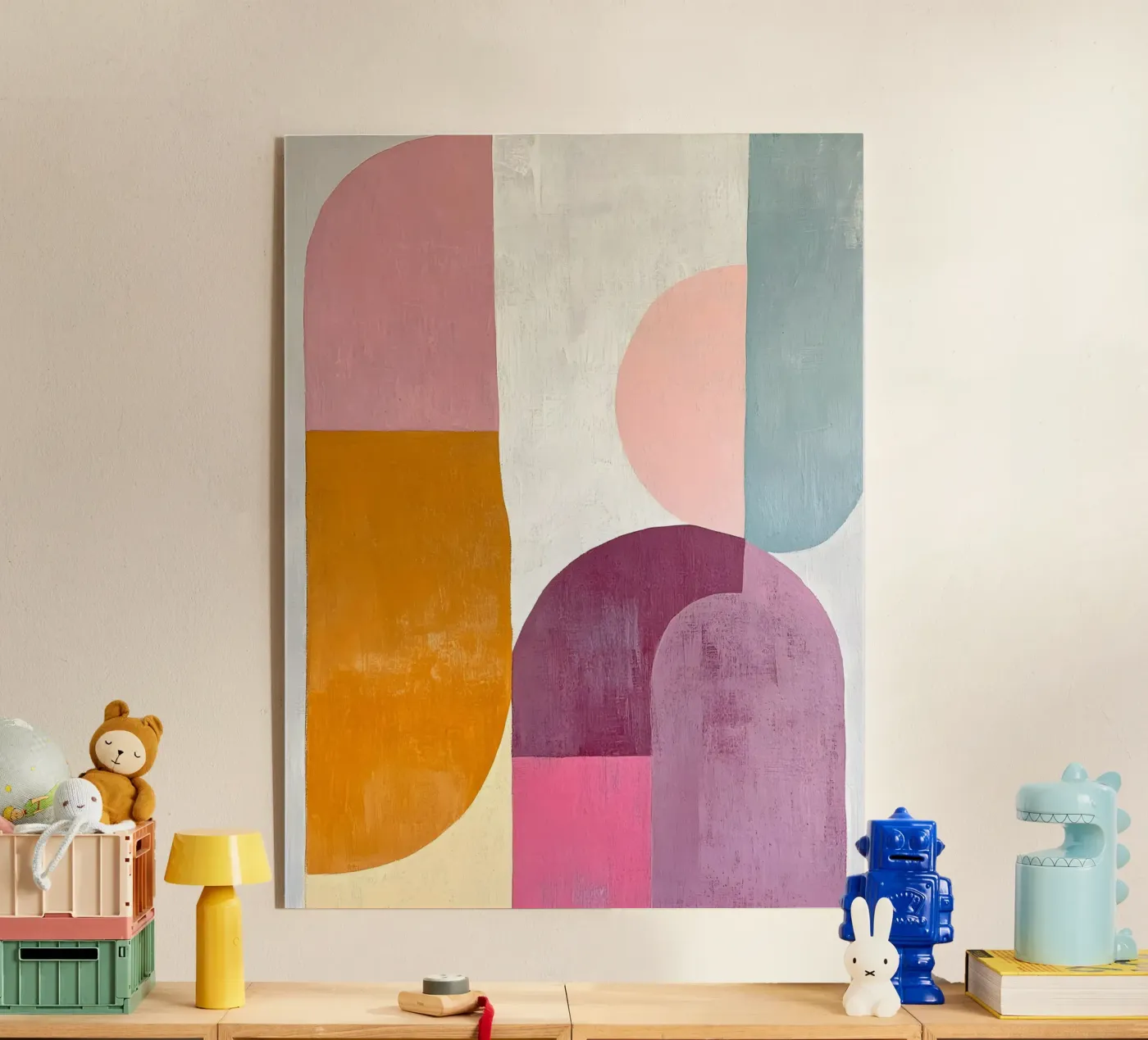 Pastel Abstract plexiglass da Gypsy Galleria