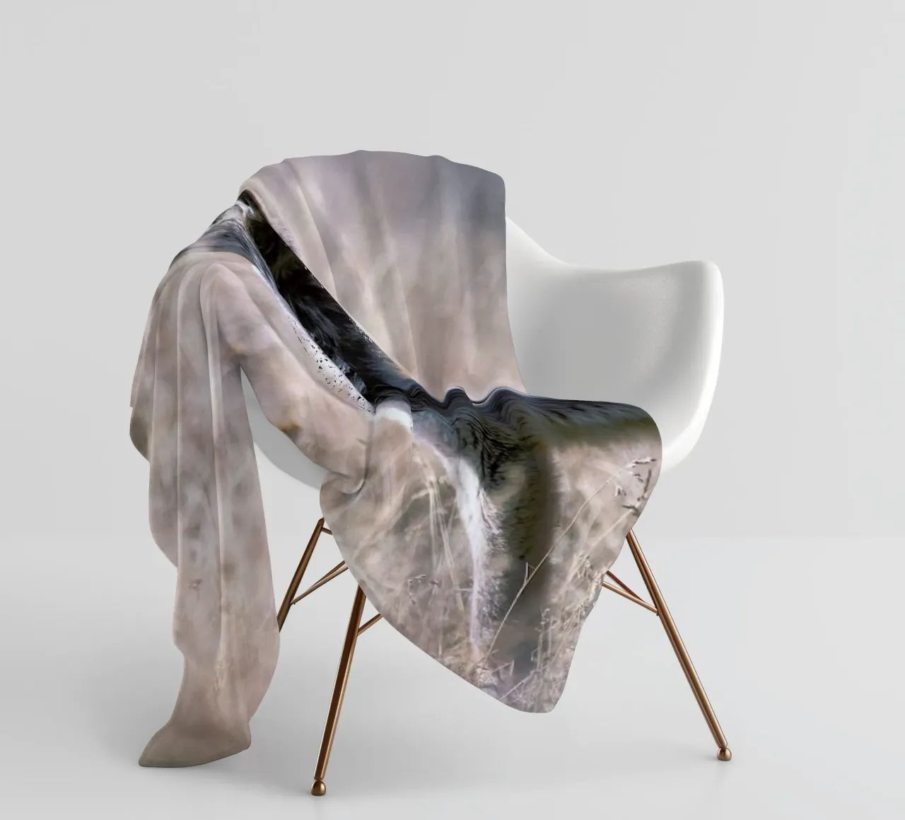 Camouflage fleece blanket by Natural Kingdom