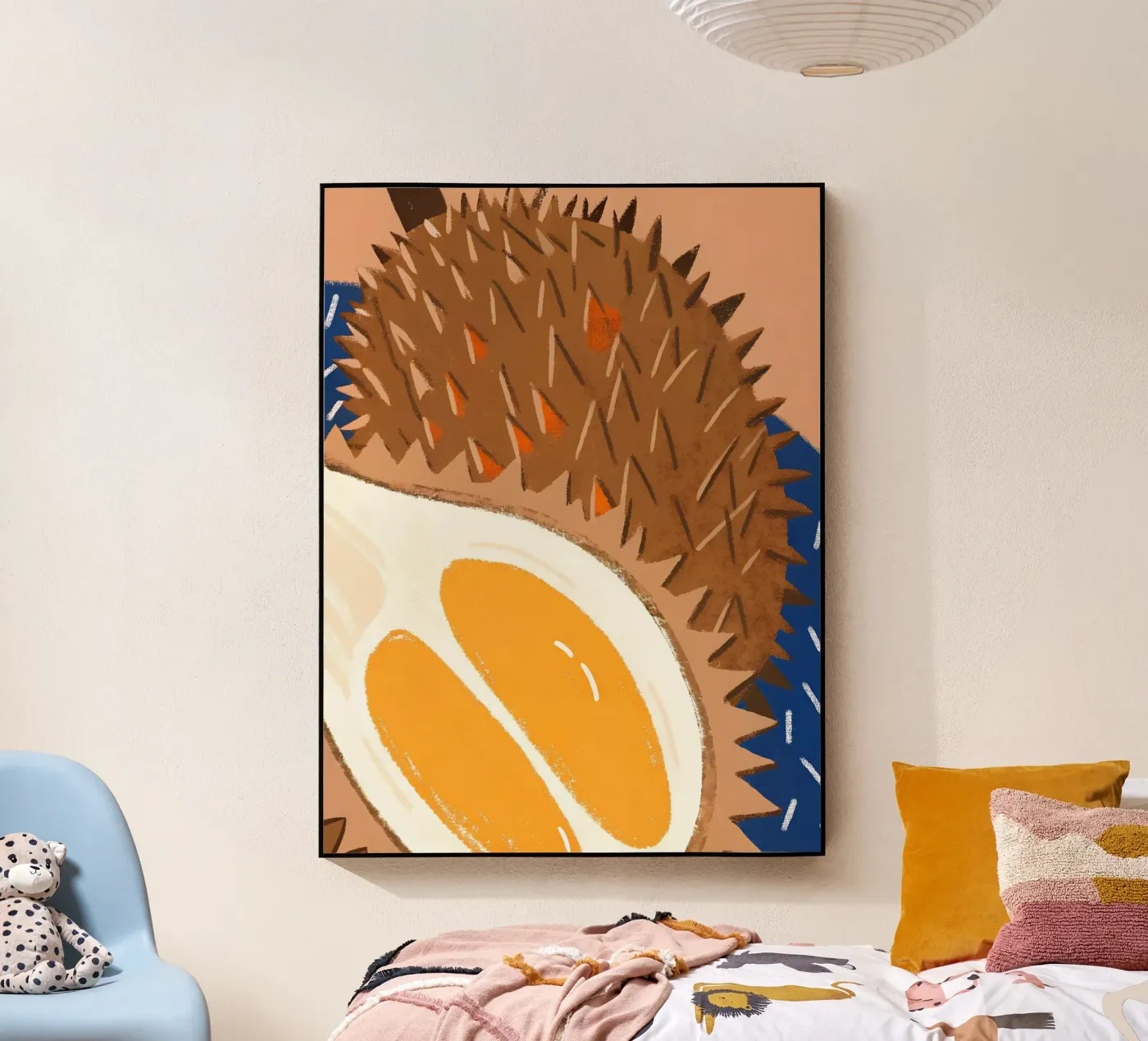 Durian Acryl-Glas von PERSONAL TOUCH