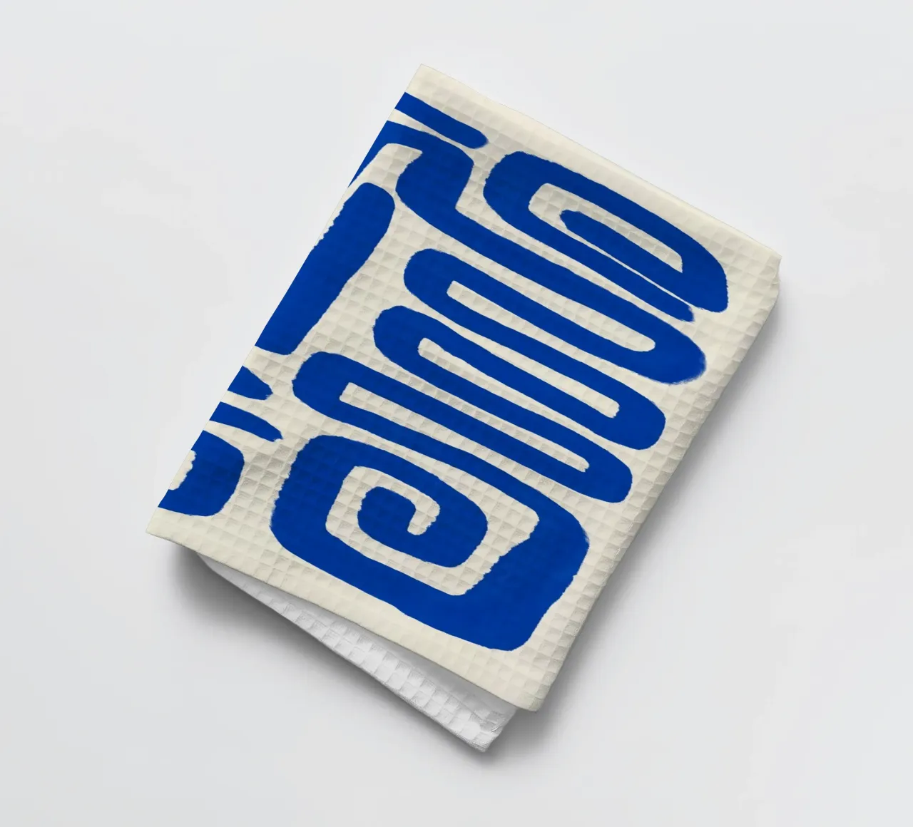 Linea blu art 03 canovaccio da cucina da Little Dean