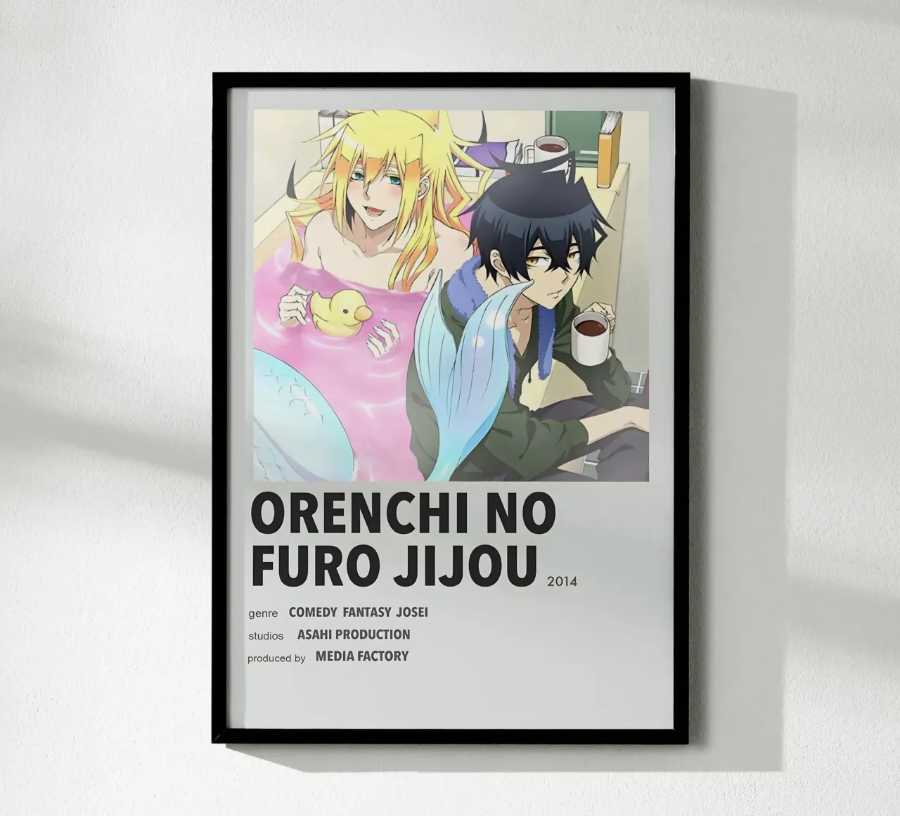 ORENCHI NO FURO JIJOU  2014 poster con telaio in plastica da Totoya