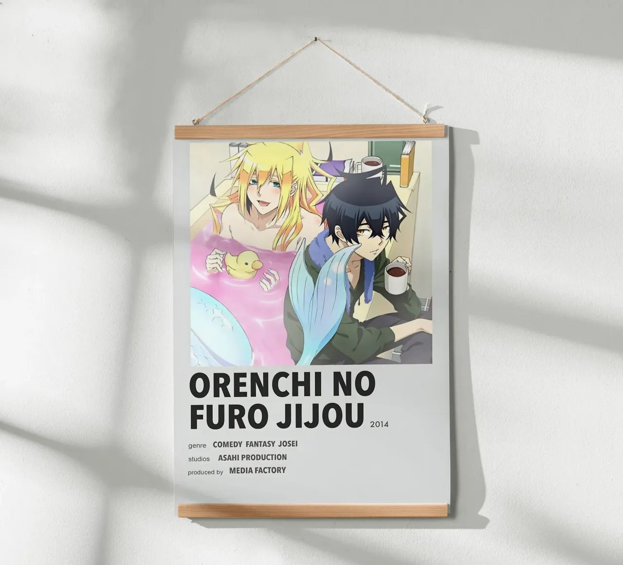 ORENCHI NO FURO JIJOU  2014 poster con telaio in plastica da Totoya