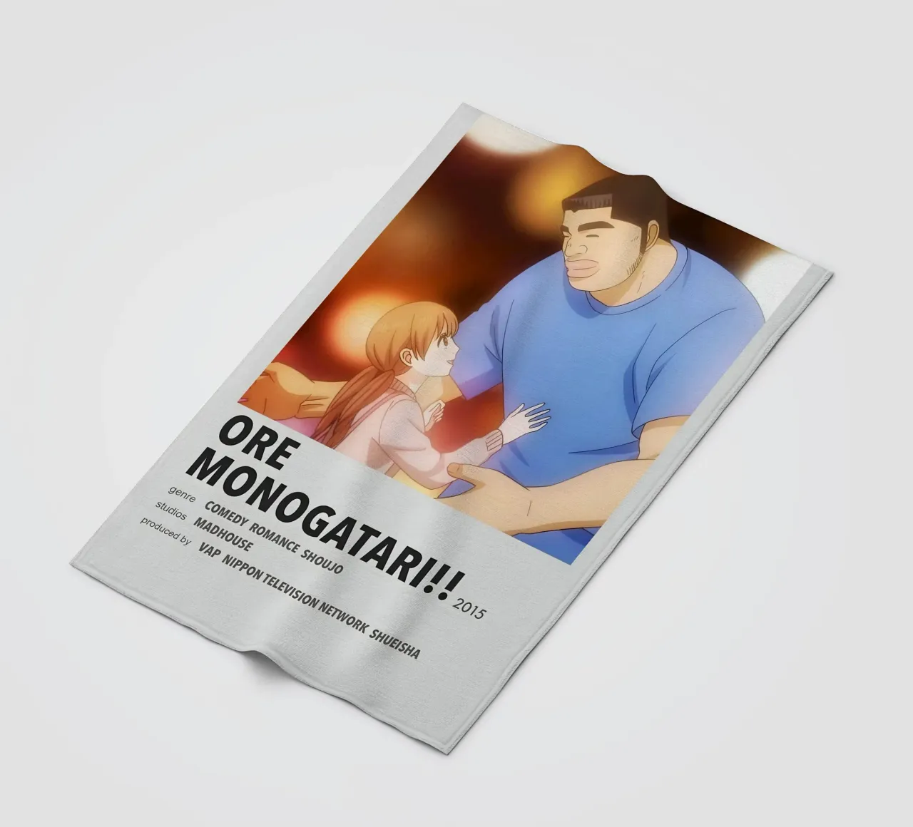 ORE MONOGATARI!!  2015 coperta in pile da Totoya