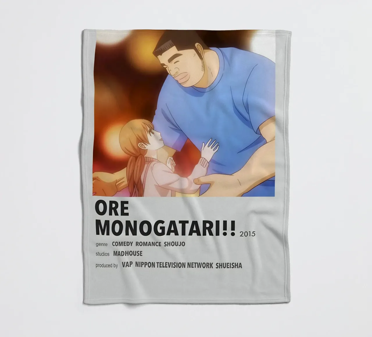 ORE MONOGATARI!!  2015 coperta in pile da Totoya