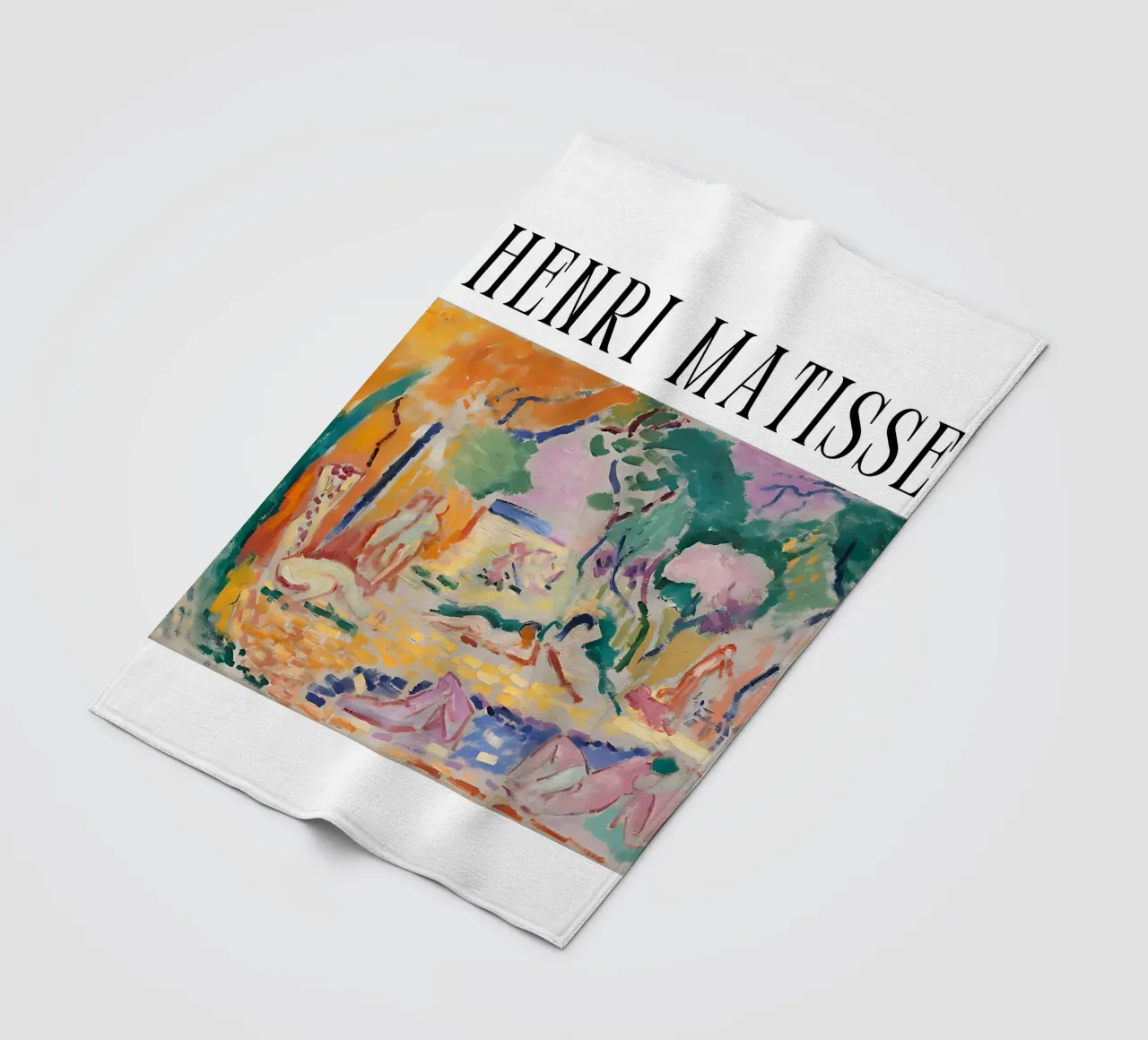 Henri Matisse - Le bonheur de vivre (La gioia di vivere) coperta in pile da tokovictory