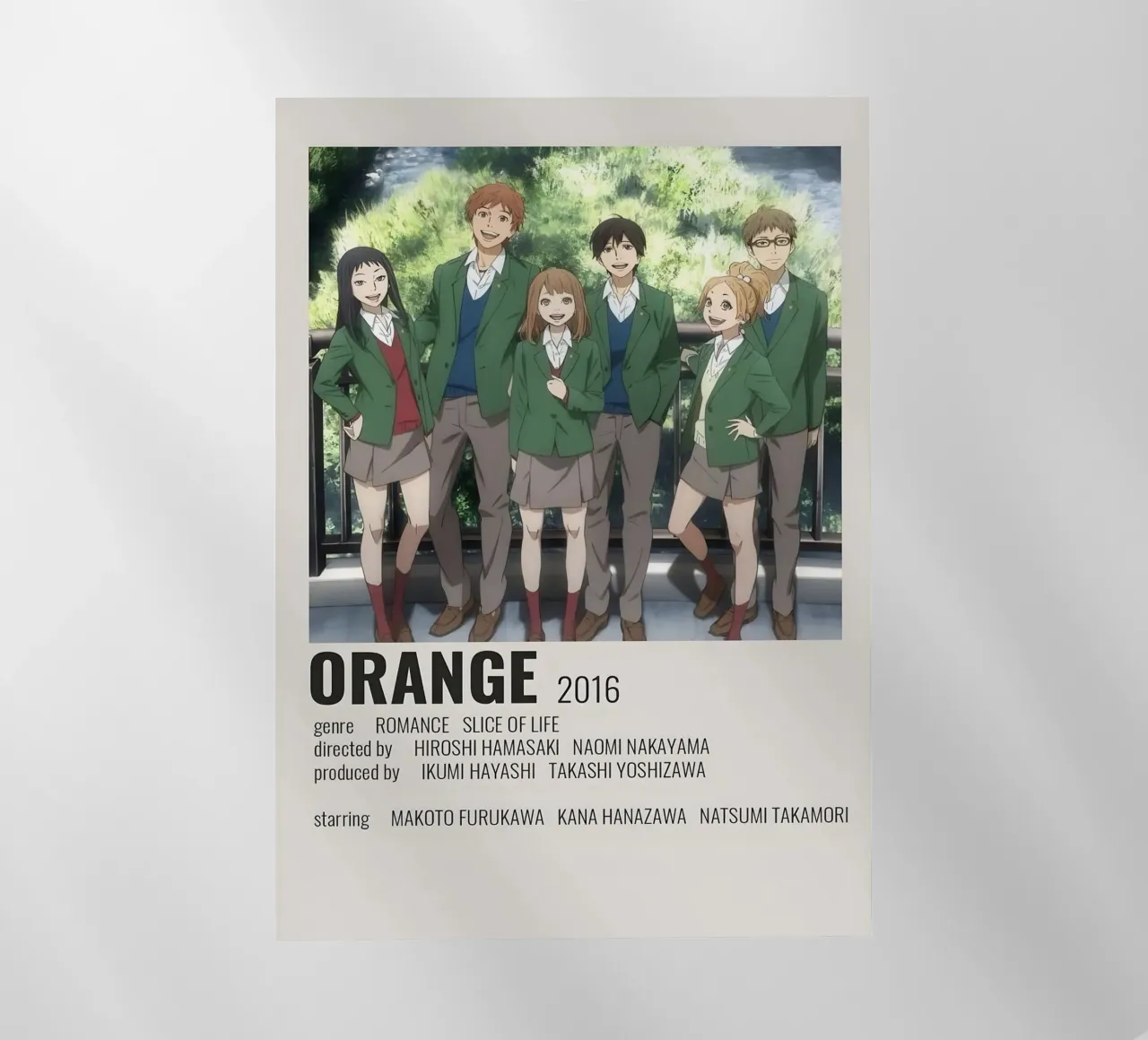 ORANGE 2016 pellicola backlit da Totoya